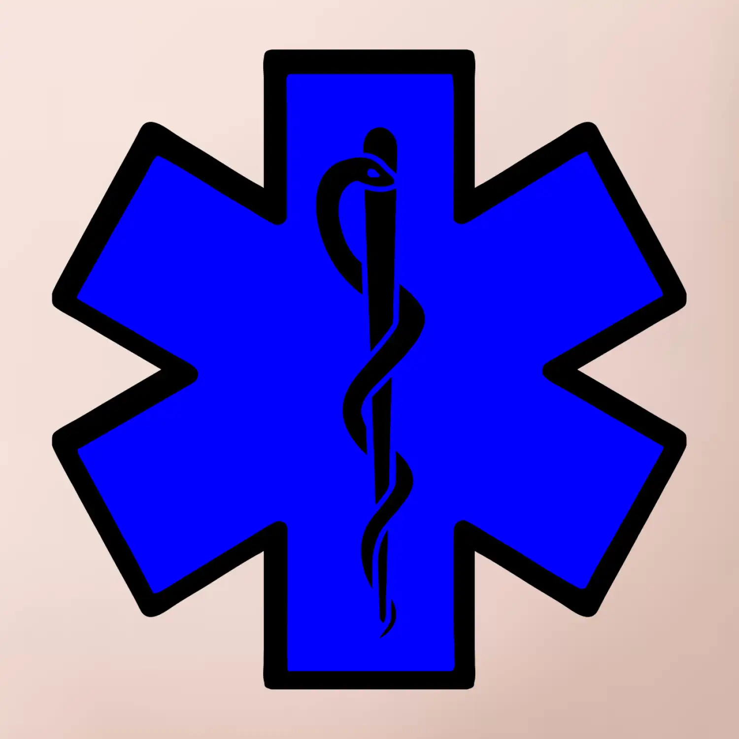 Hvězda samostatná - záchranář / rescue