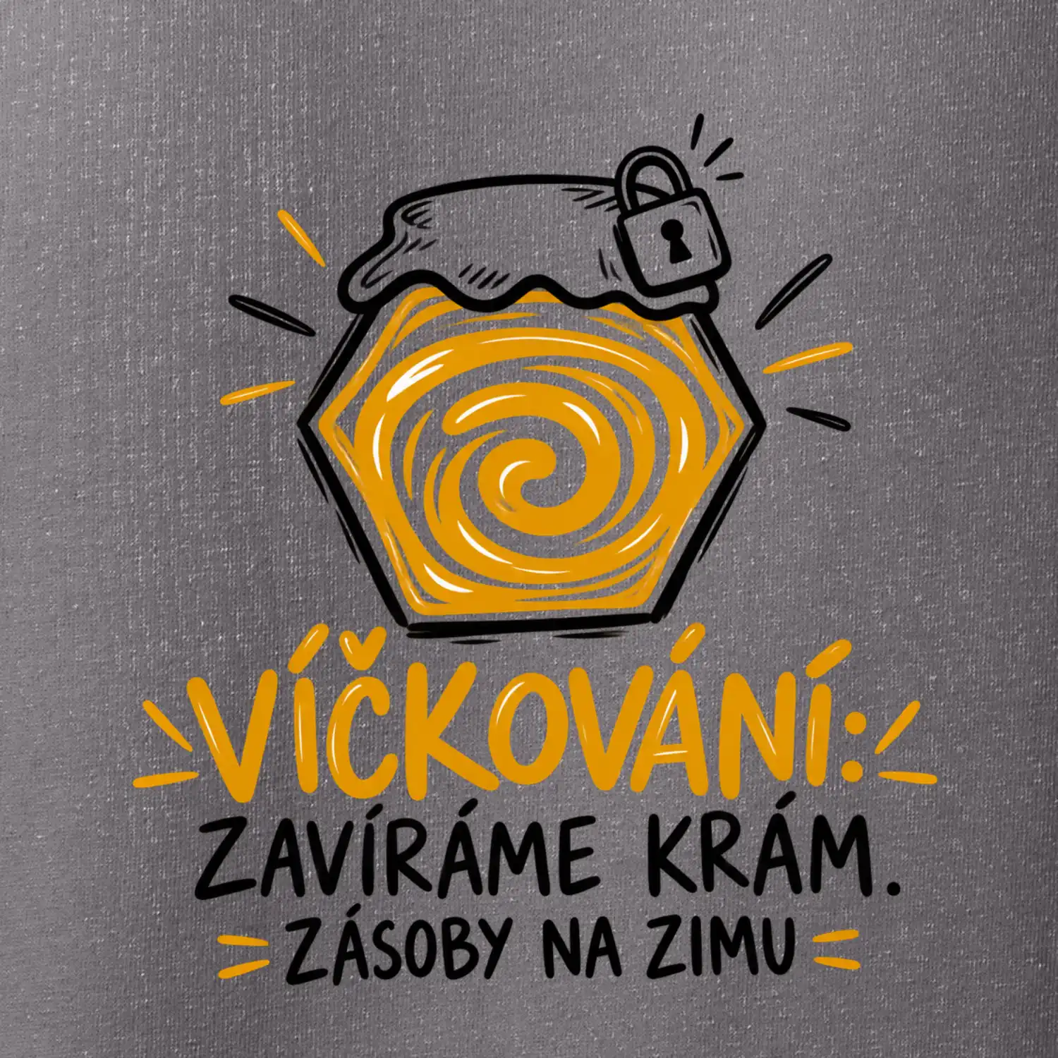Víčkování zavíráme krám zásoby na zimu