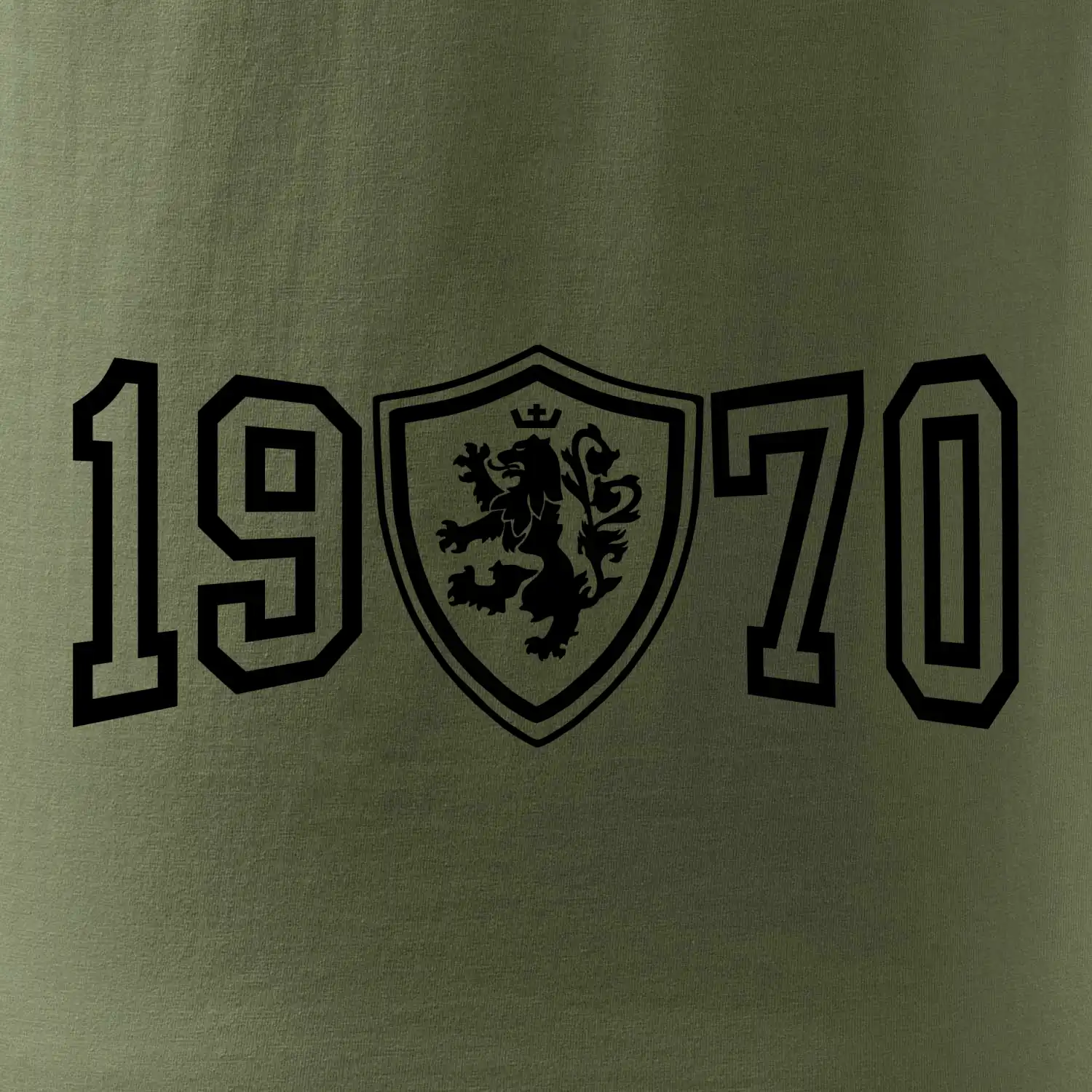 Narozeninový motiv - znak - 1970