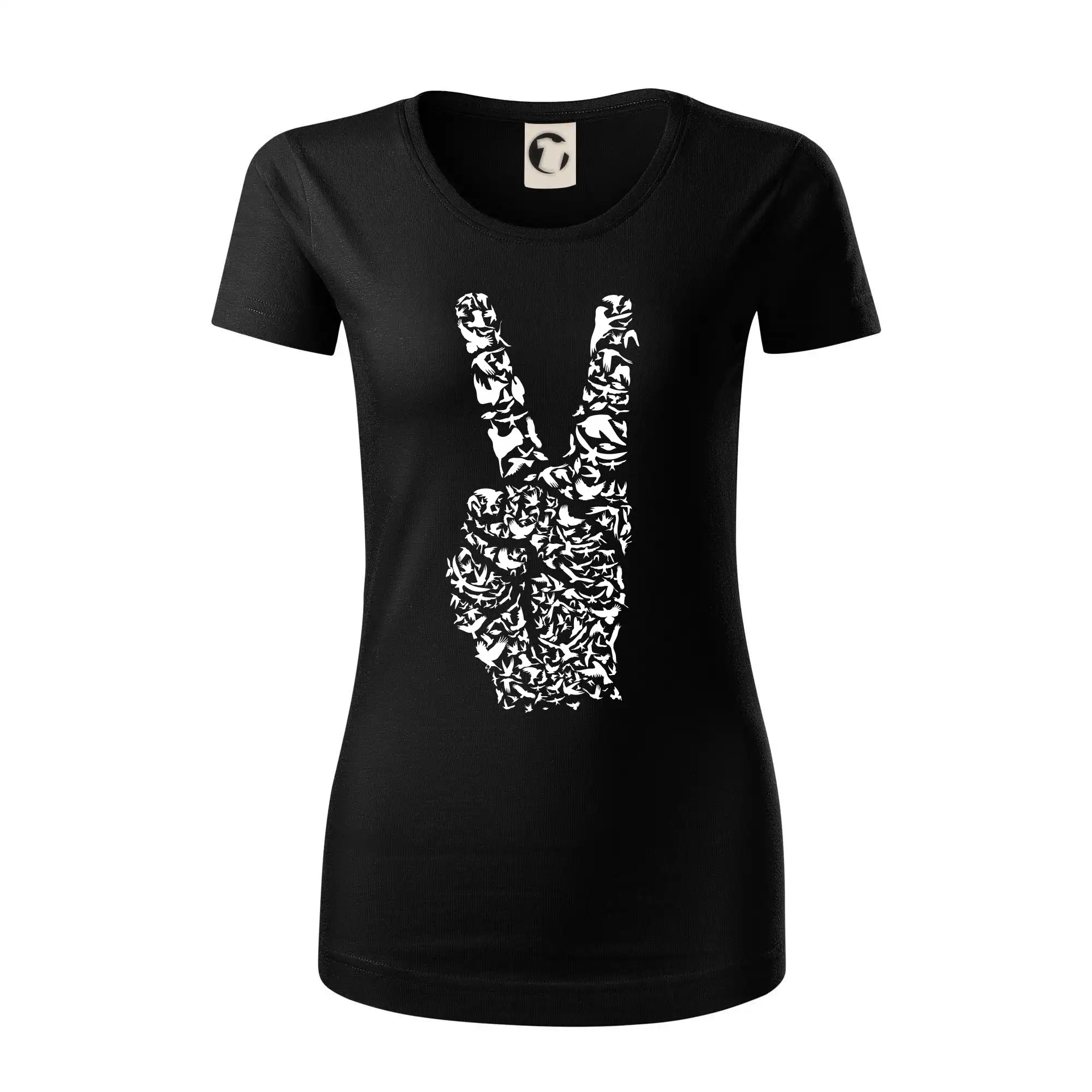 Peace symbol two fingers