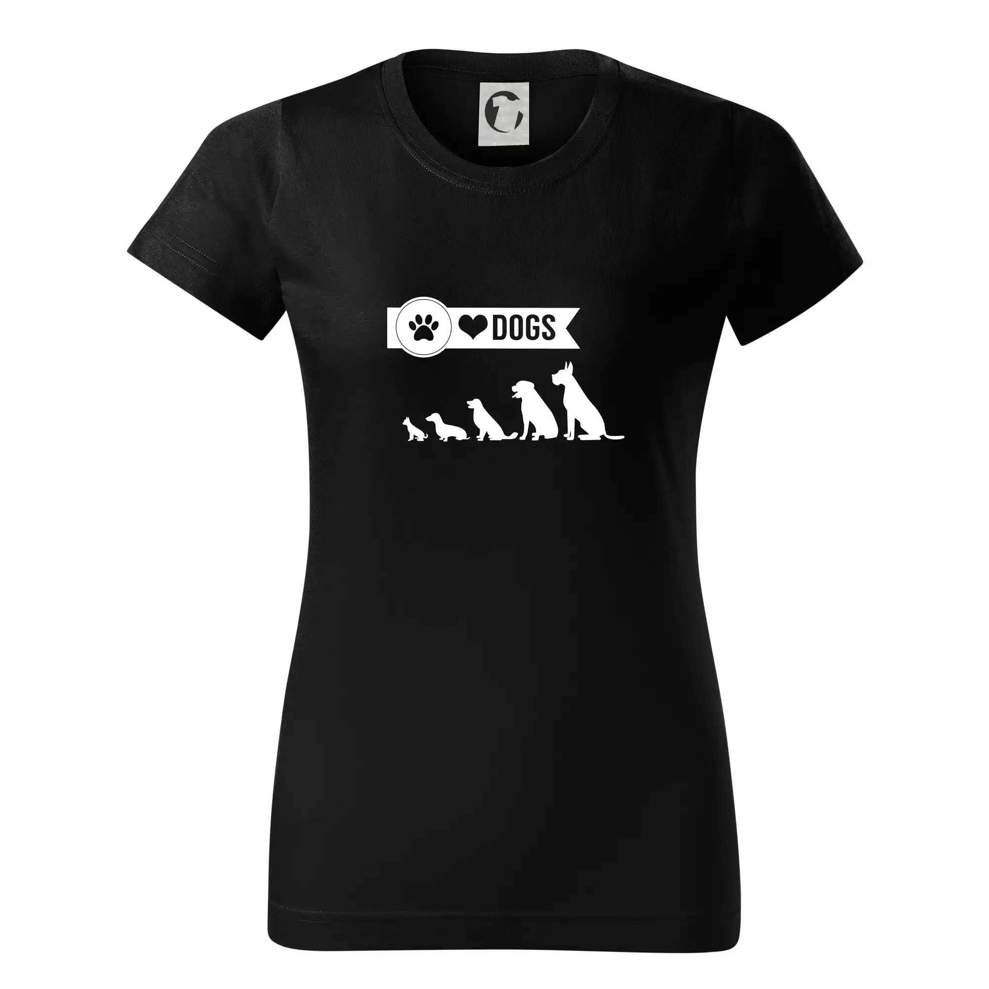I love dogs - tlapka
