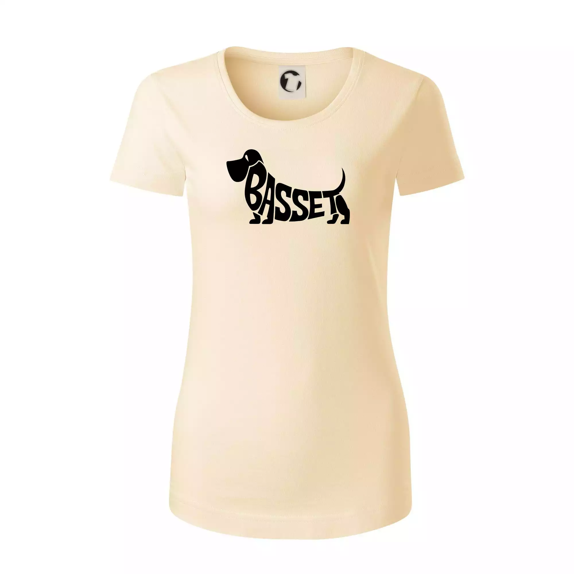 Basset nápis v těle