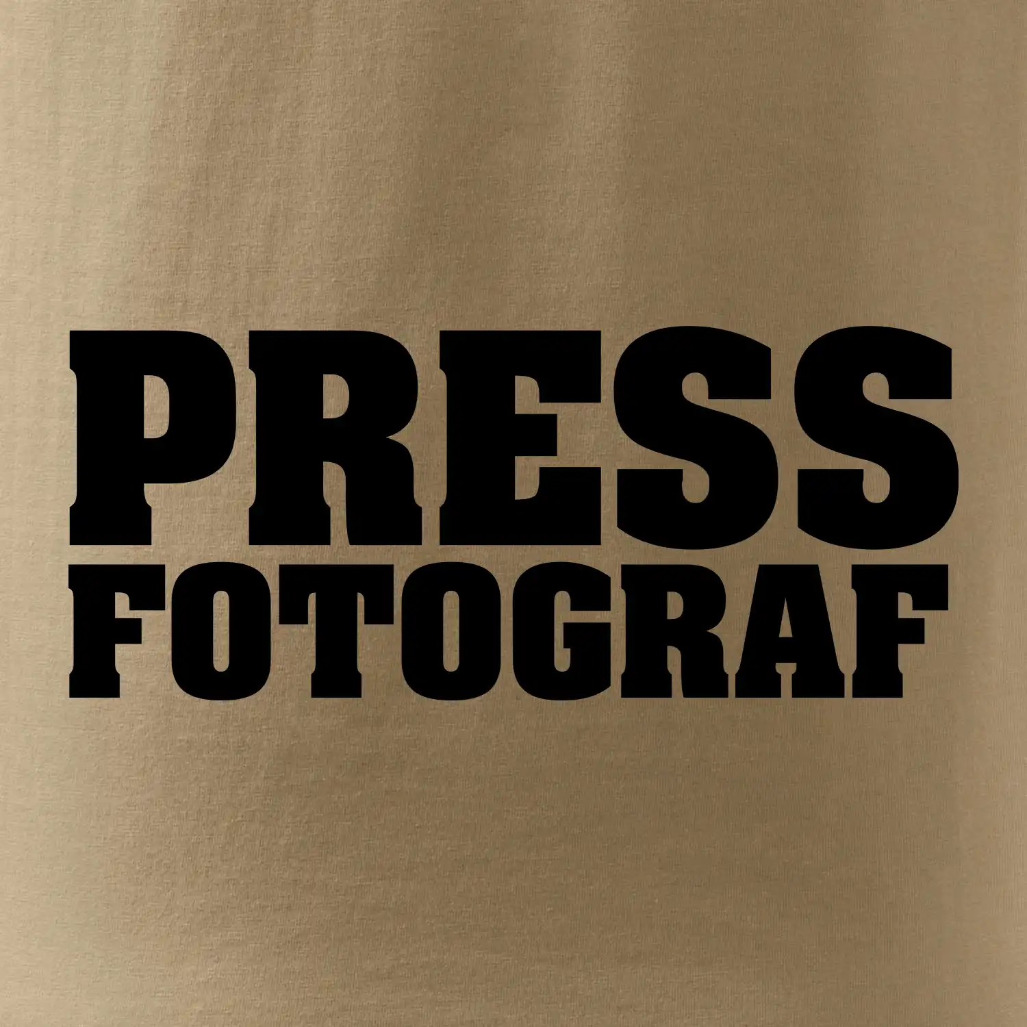Novinář nápis - Press Fotograf