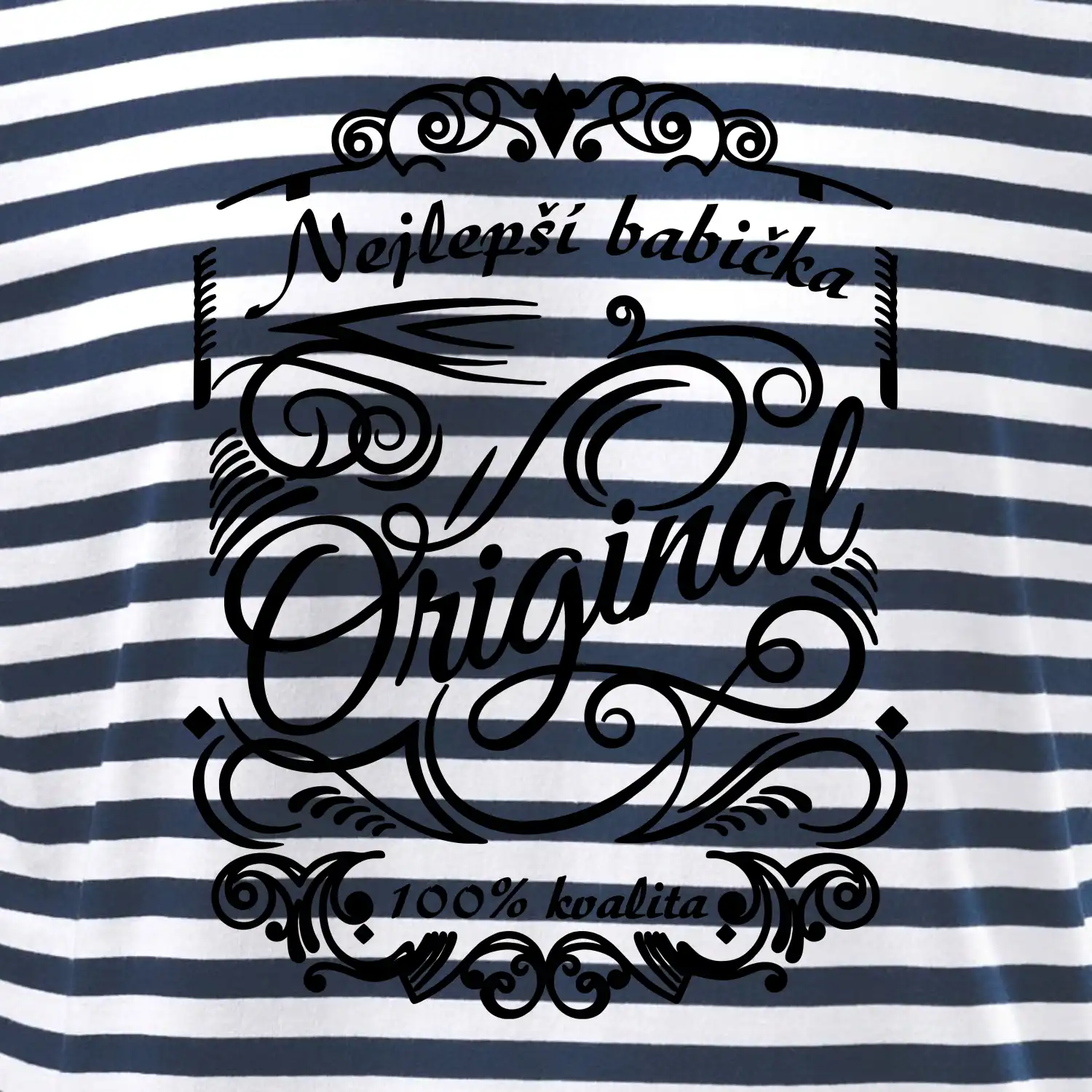 Vintage nejlepší babička  100% kvalita