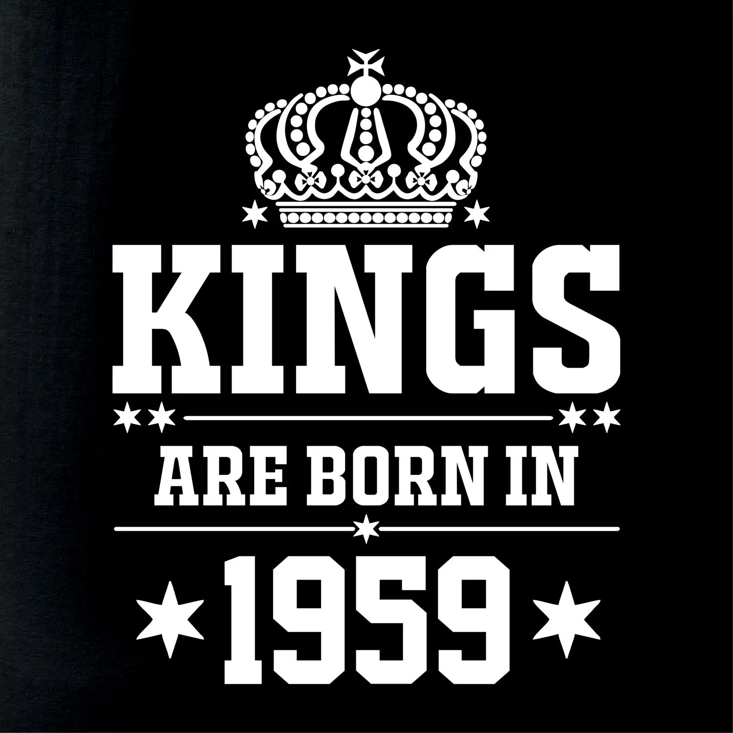Kings are born in 1959
