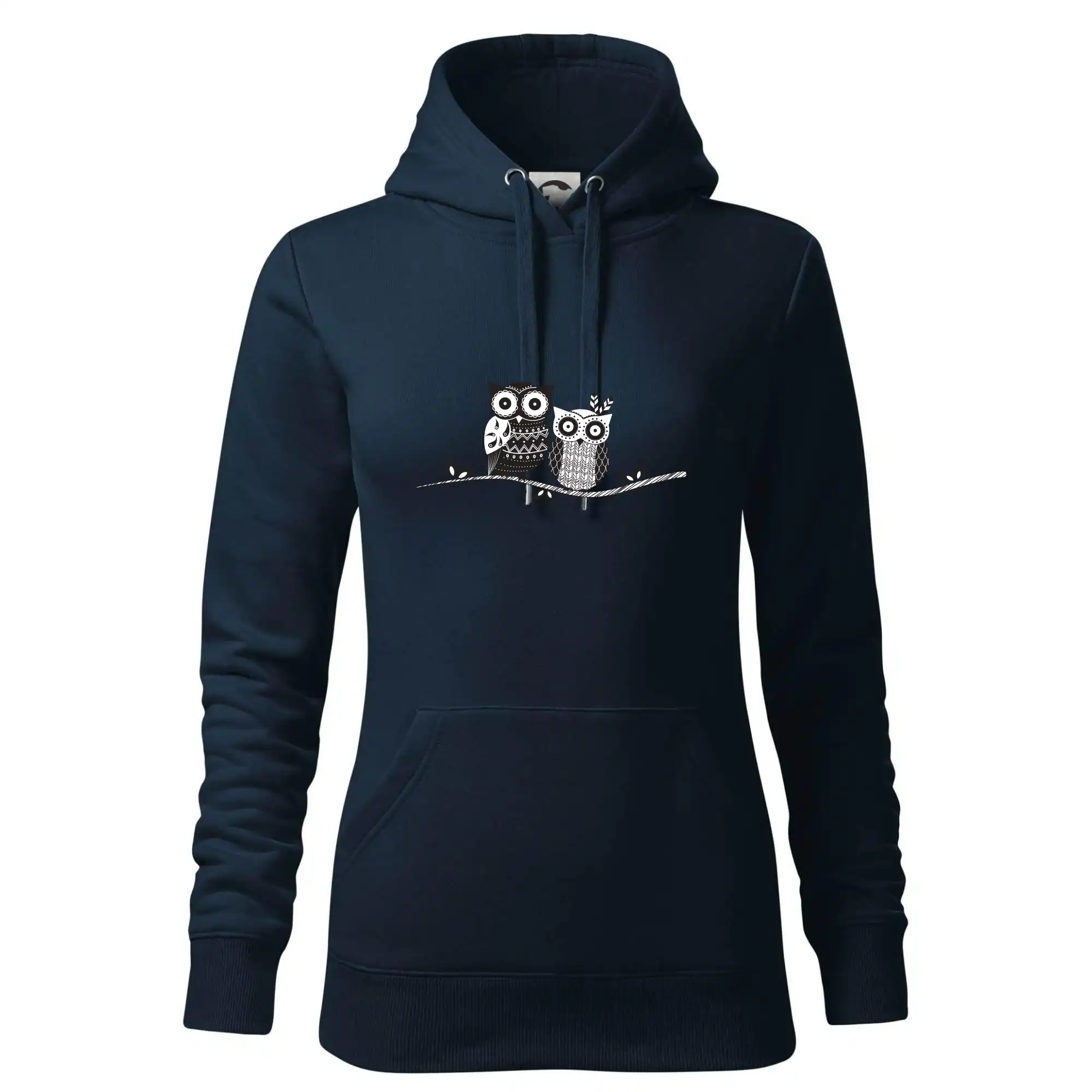 Dvě sovy abstraktní
