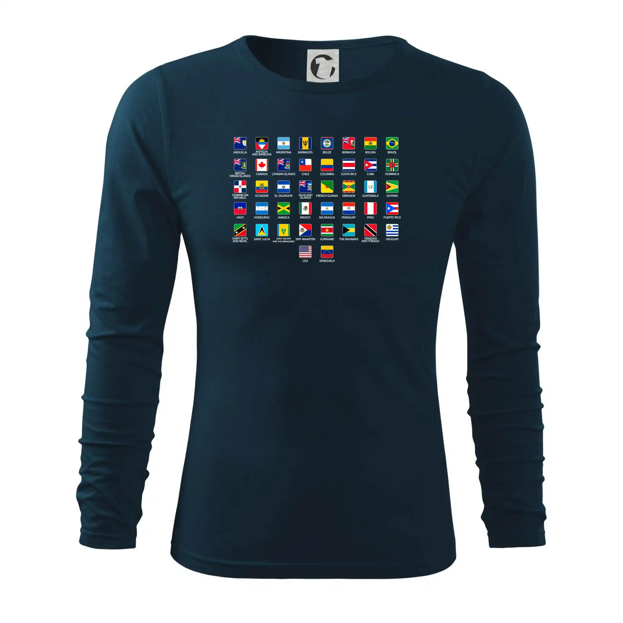 Vlajky států - Amerika