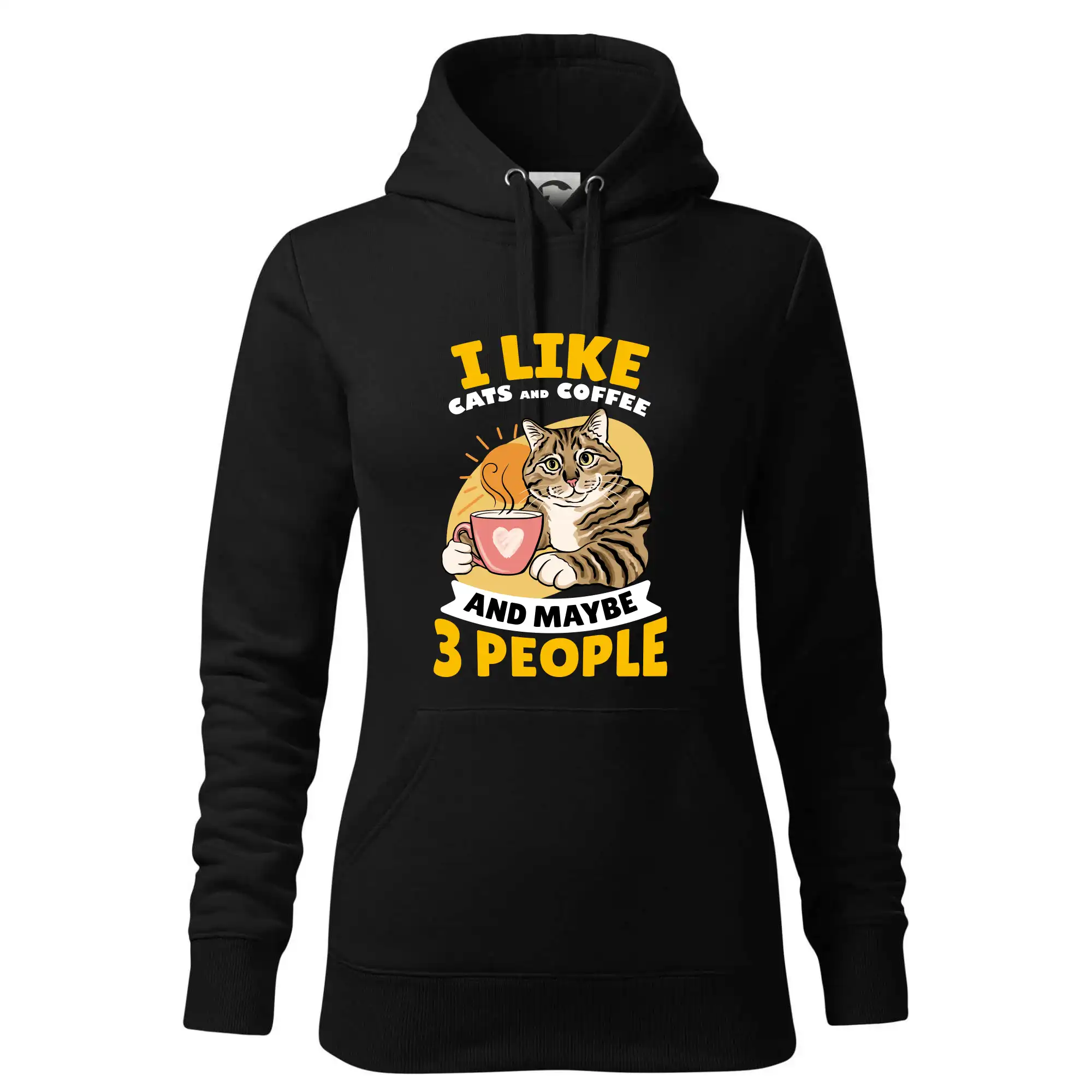 I like cats and coffee and maybe 3 people