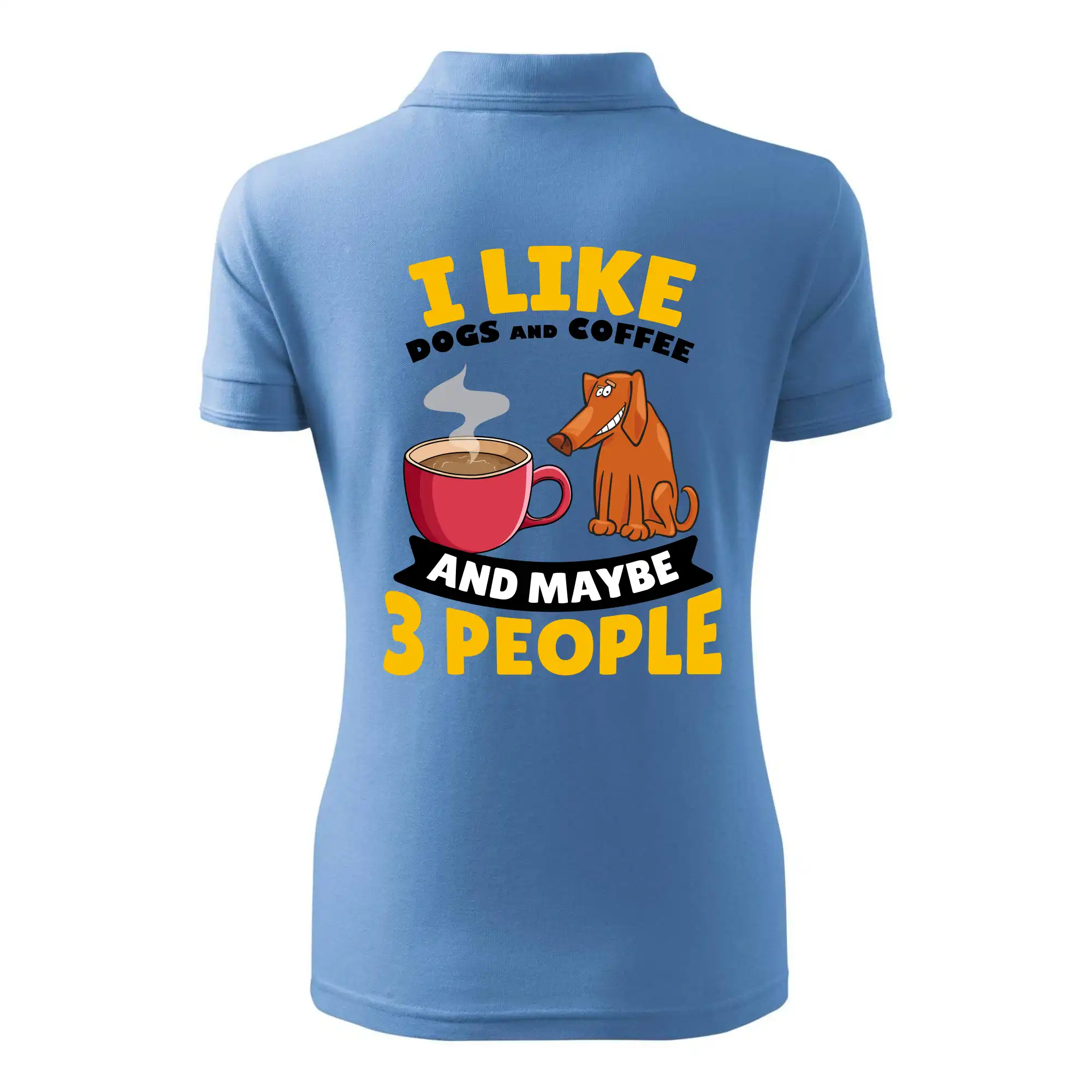 I like dogs and coffee and maybe 3 people