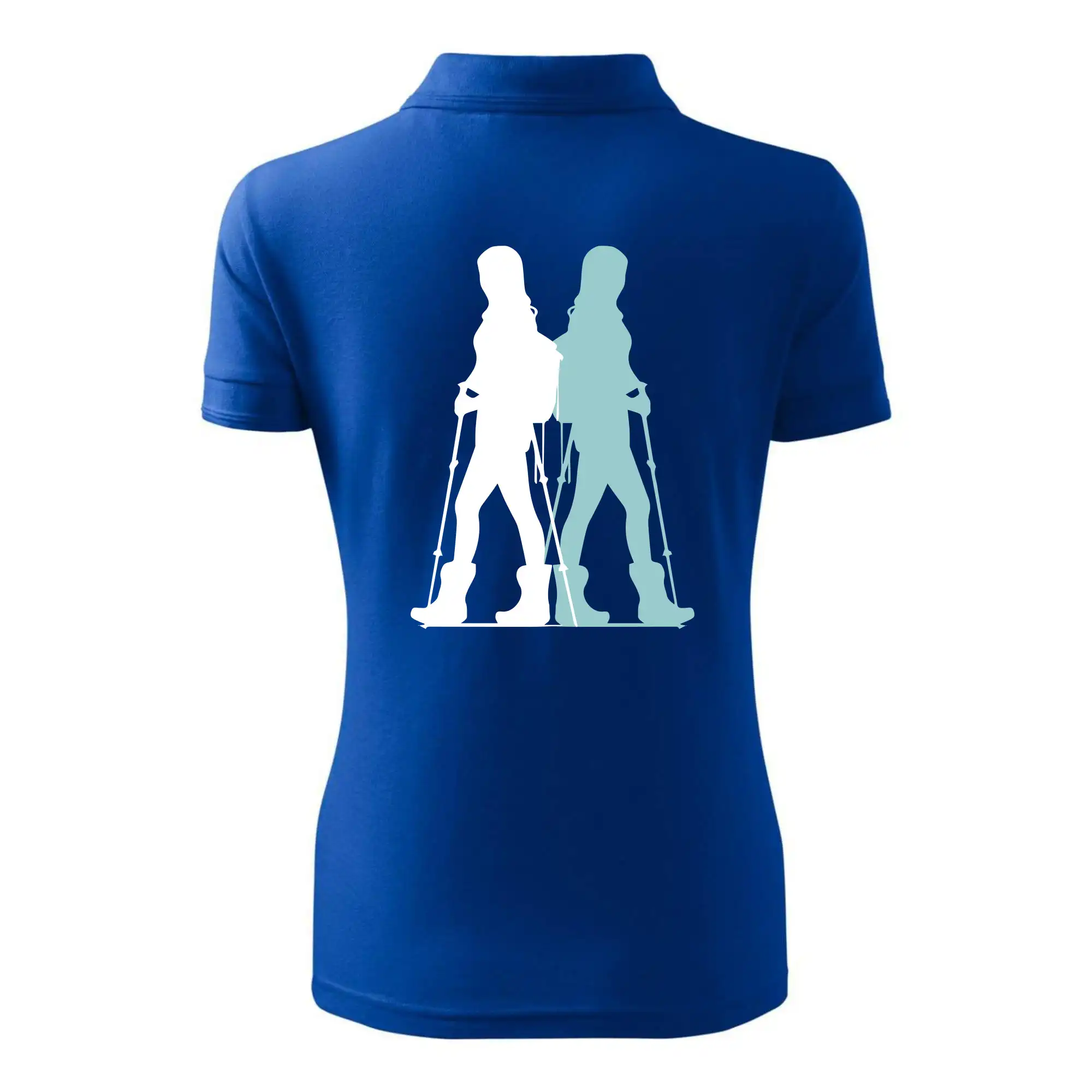Nordic walking figury - žena