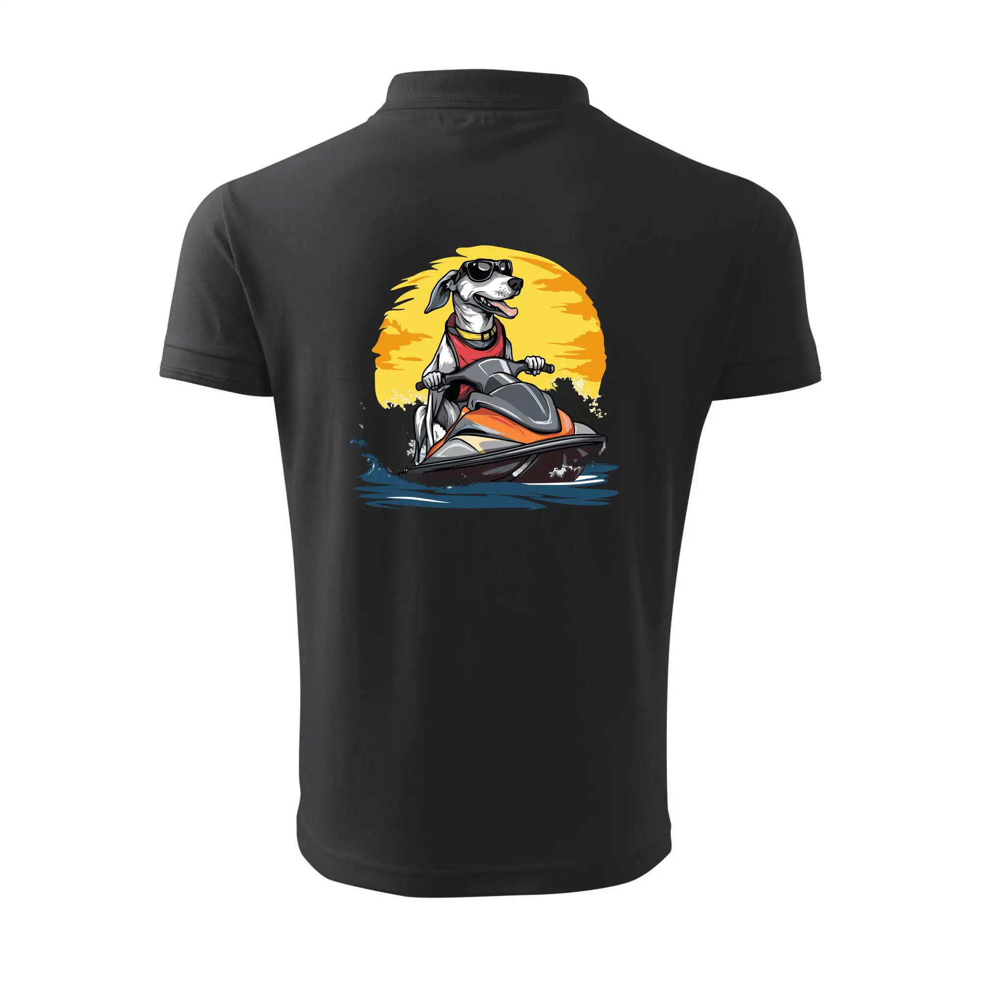 Chrt na vodním skútru