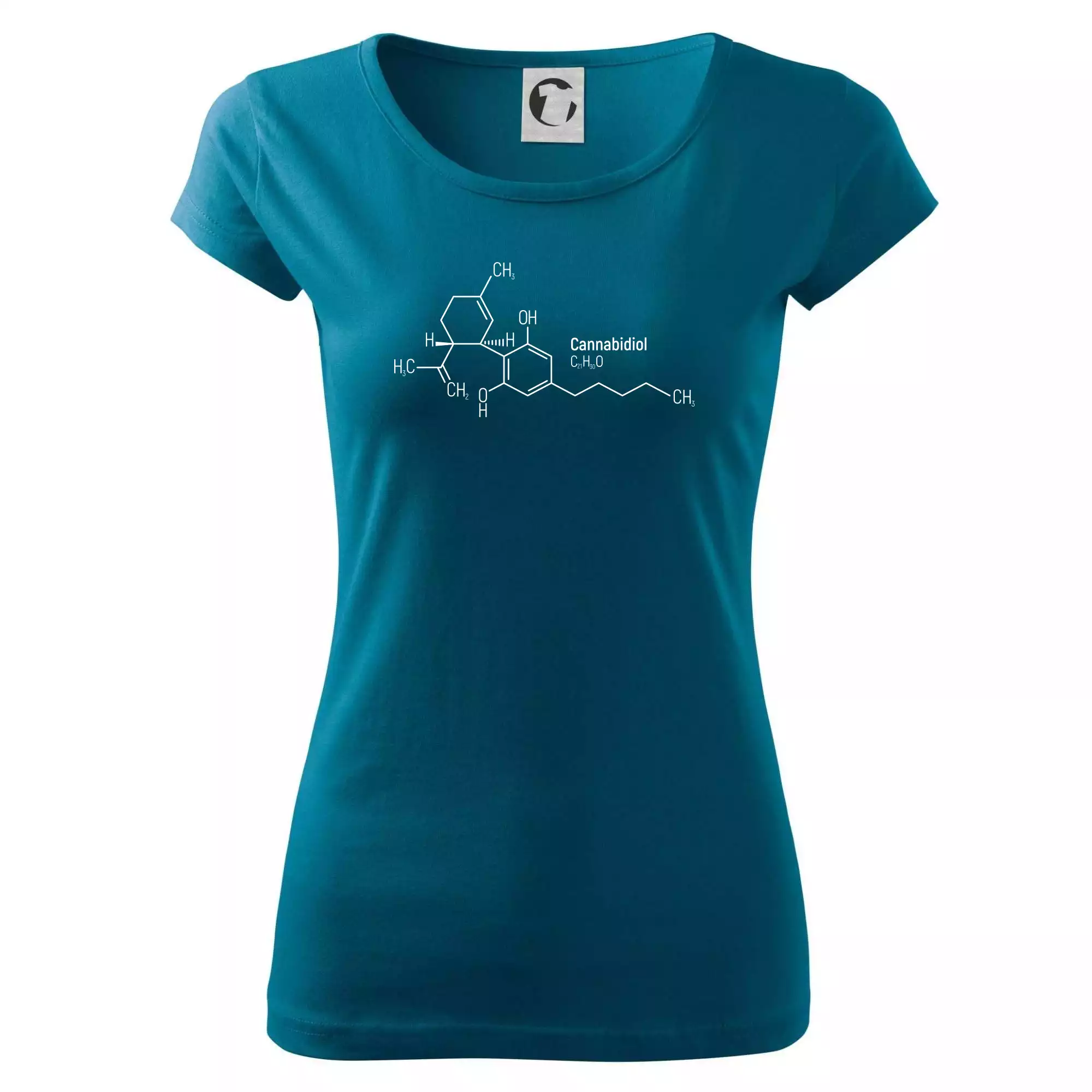 Molekulární struktura CBD (Canabidiol)