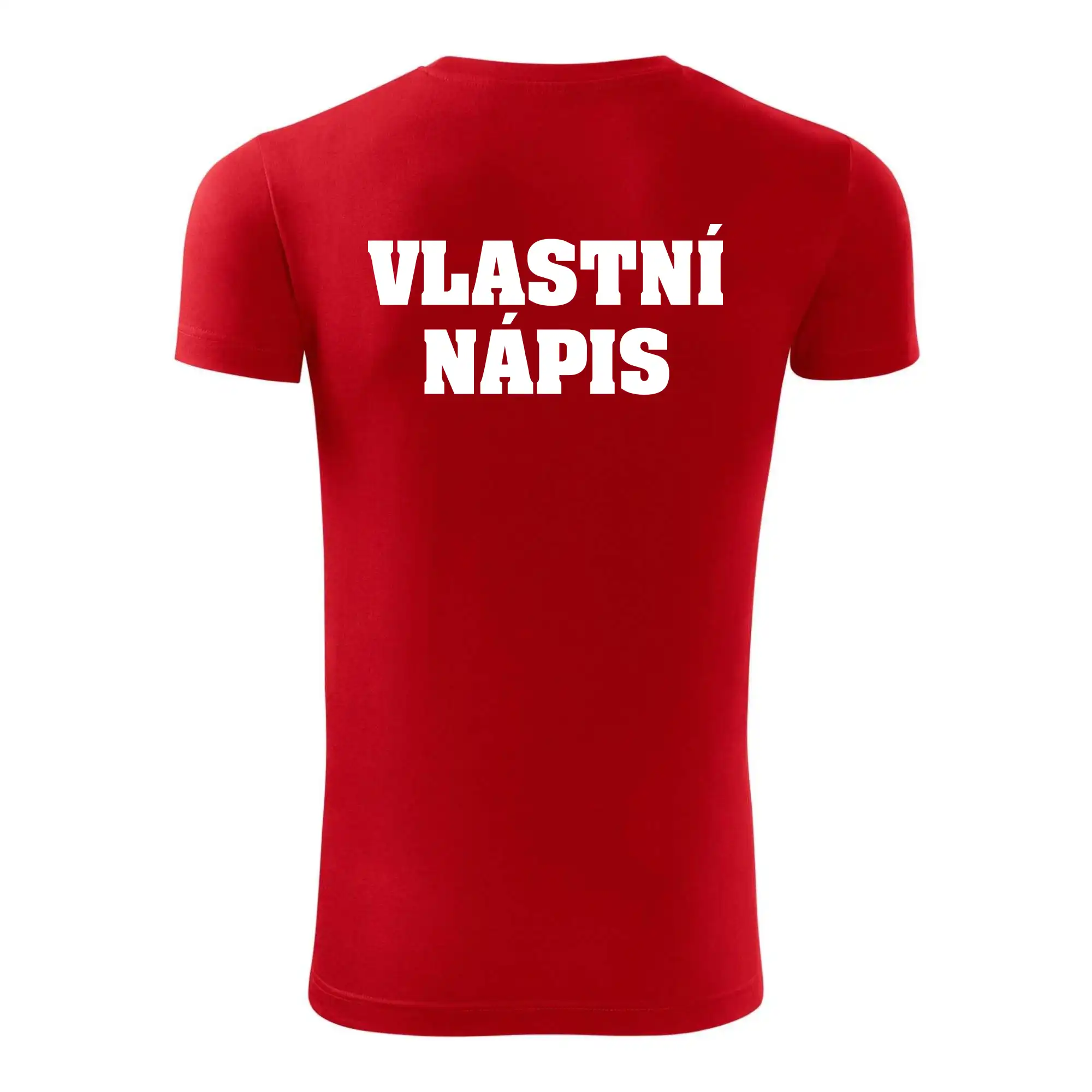 Hvězda života - vlastní nápis vpředu a vzadu