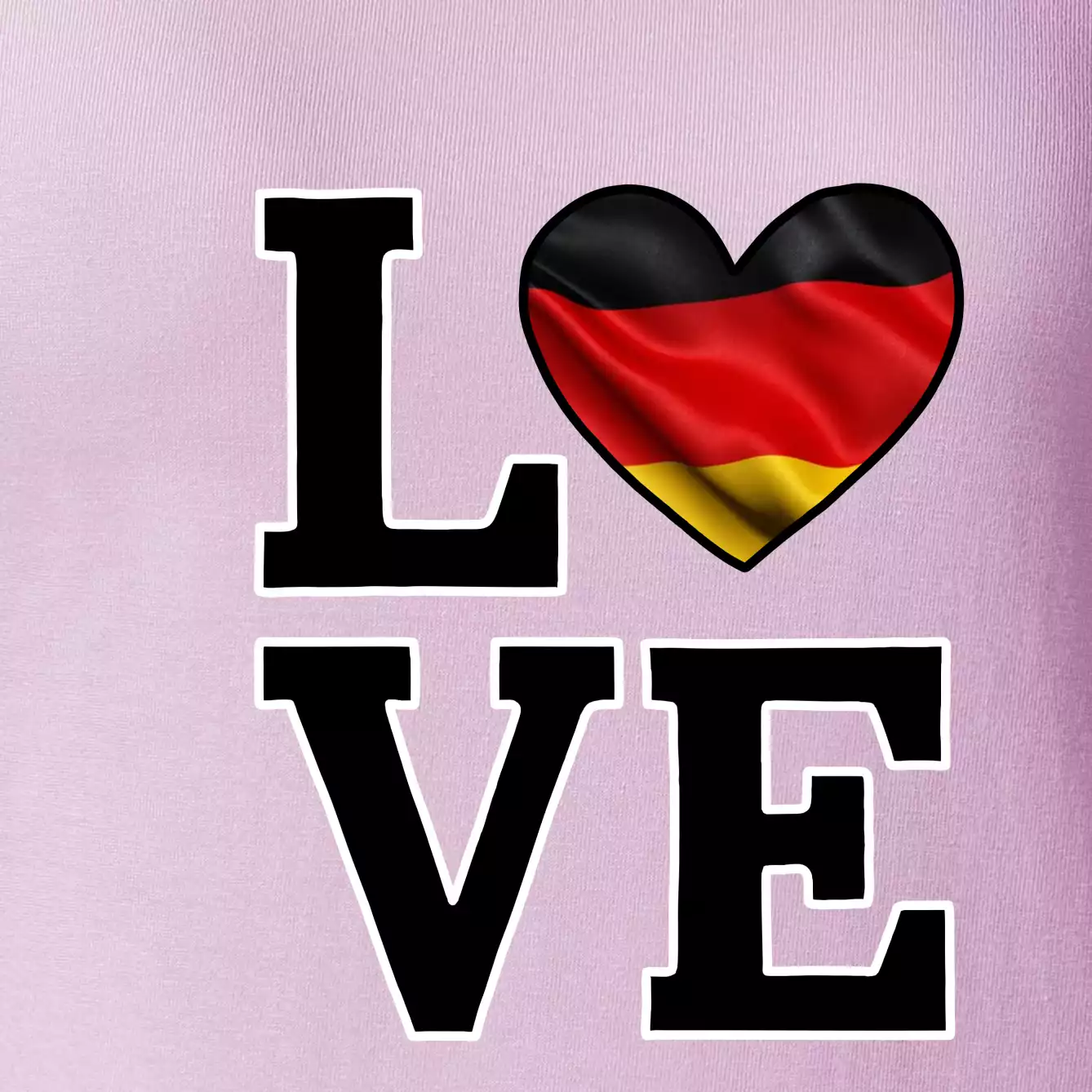 Love Německá vlajka