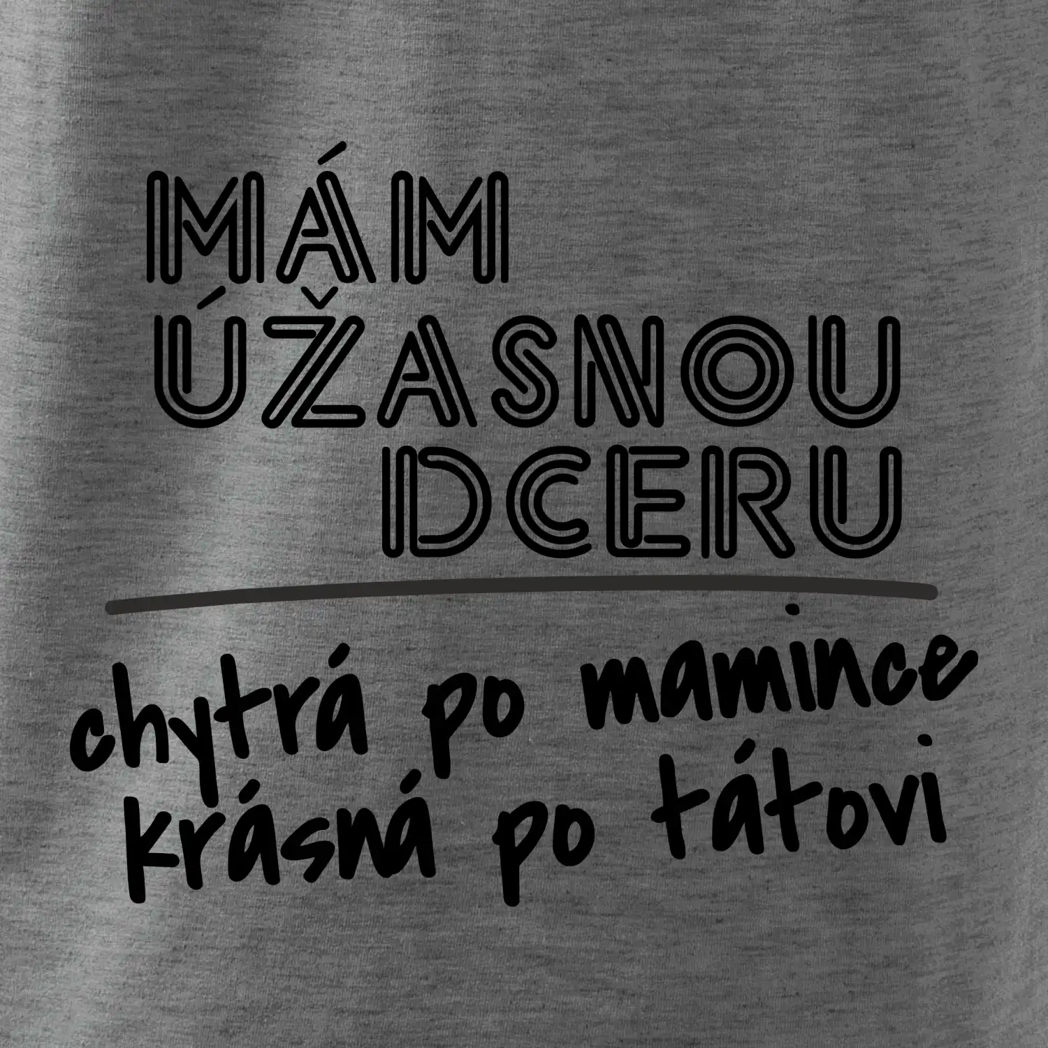 Mám úžasnou dceru