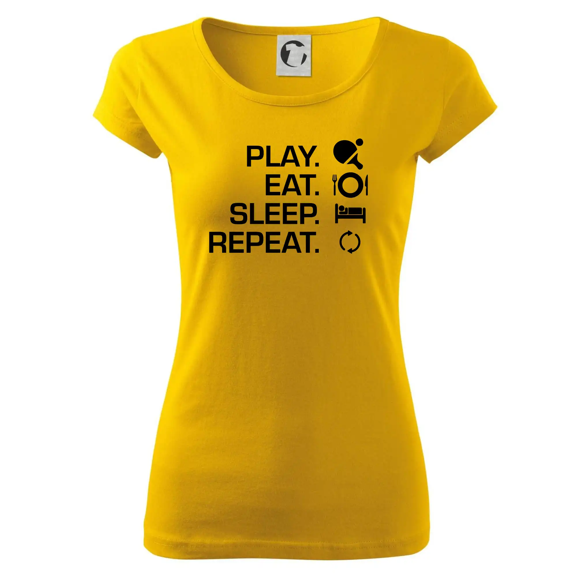 Stolní tenis - eat sleep