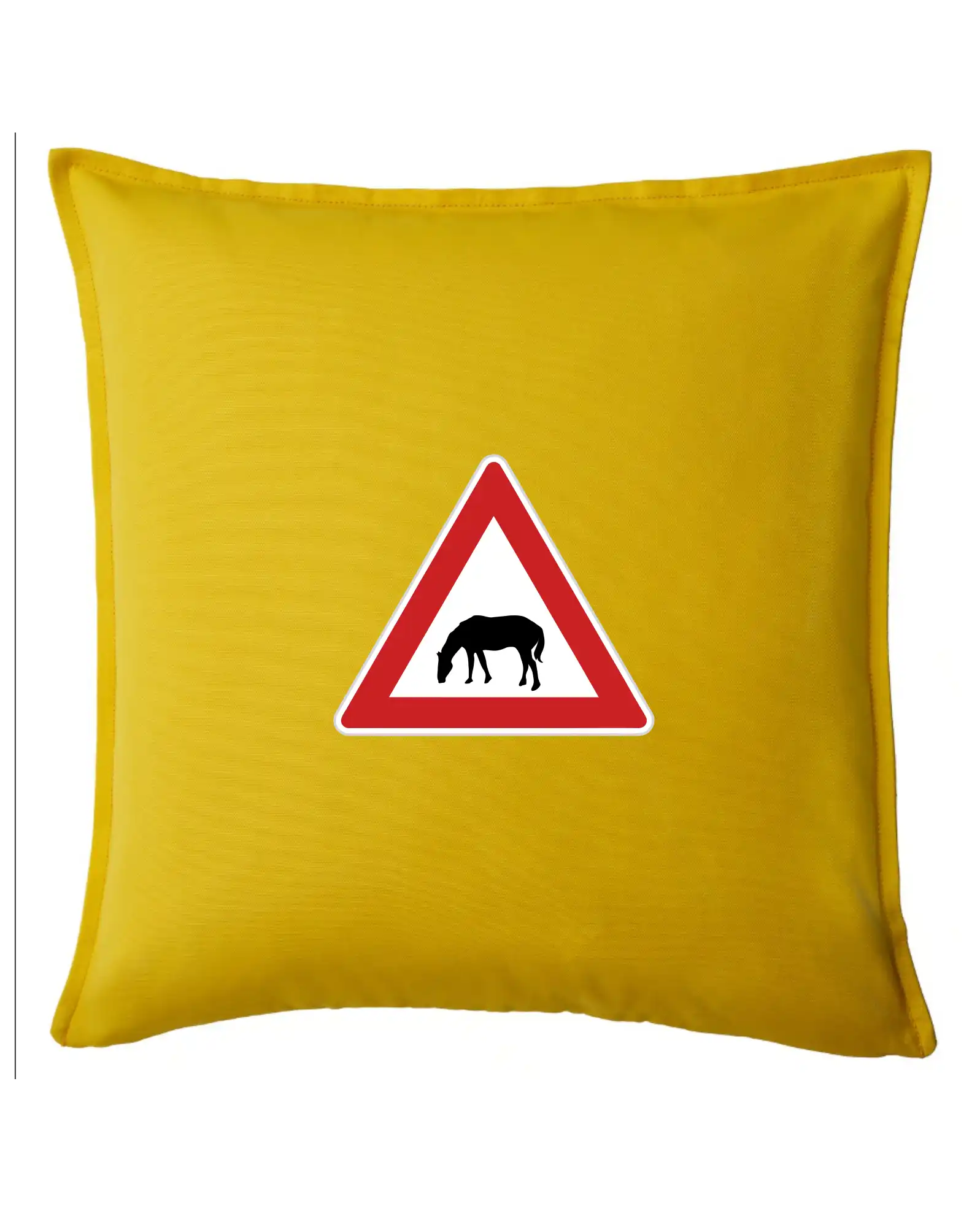 Dopravní značka - Pozor pasoucí se kůň