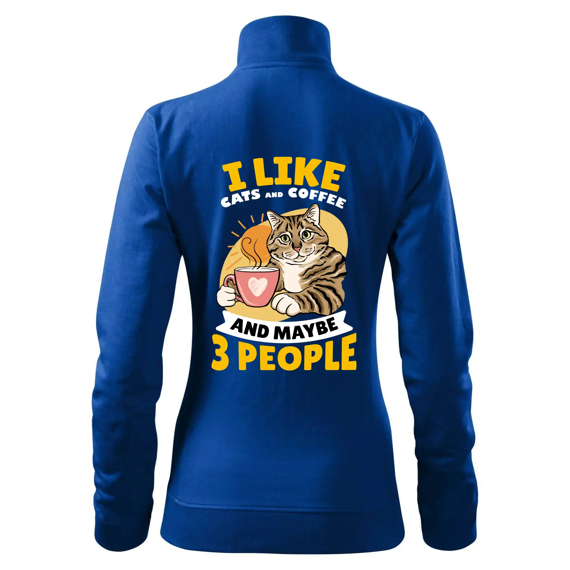 I like cats and coffee and maybe 3 people