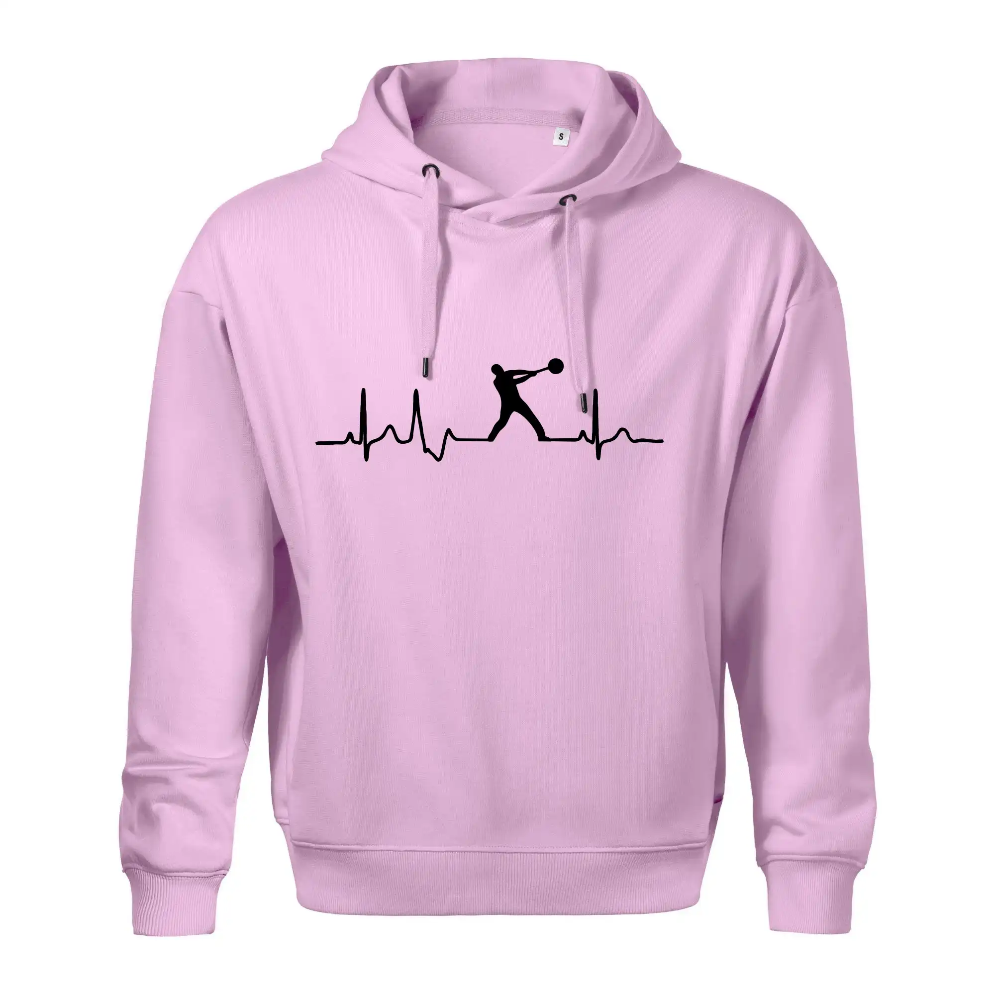 EKG hod kladivem muž
