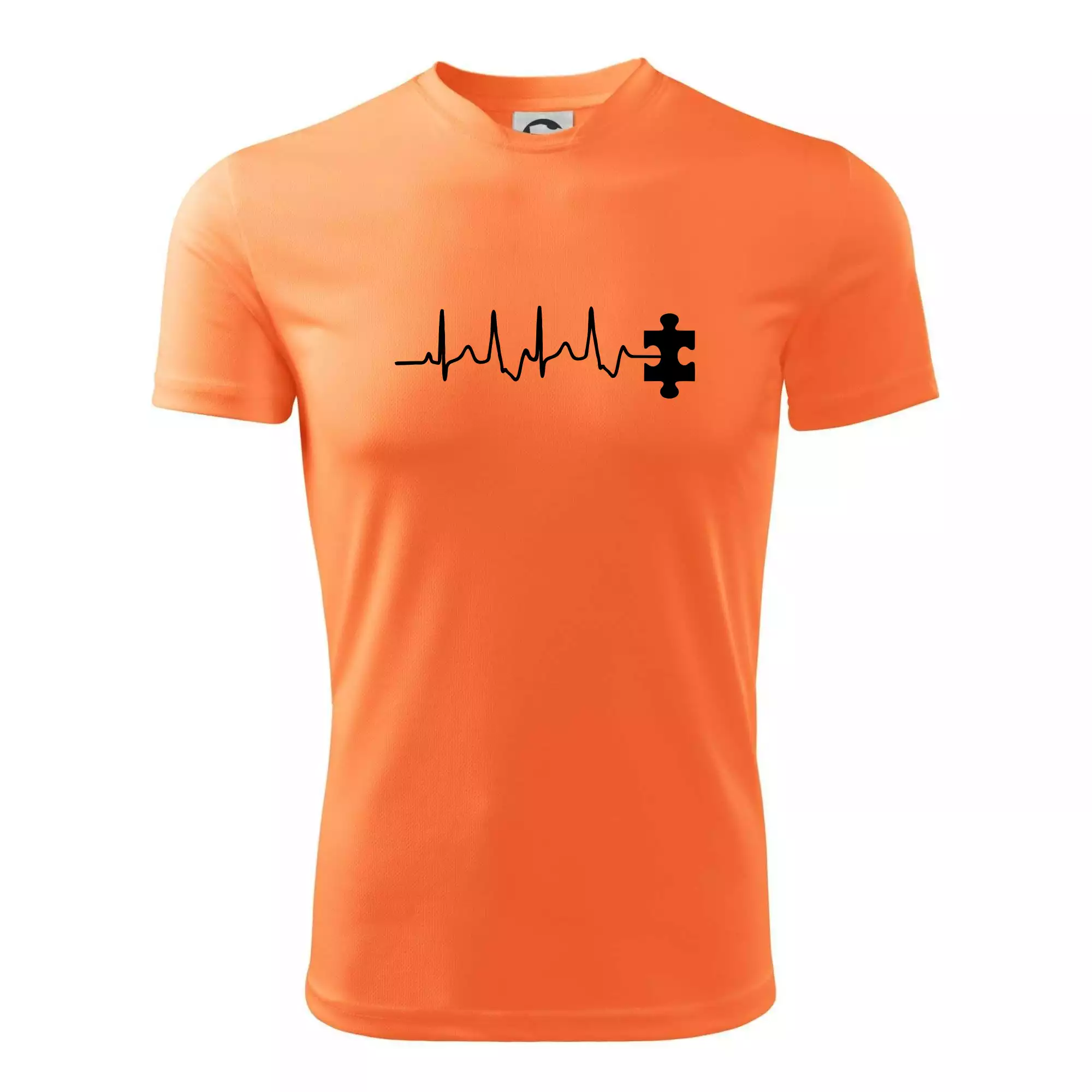 EKG puzzle rozpojené