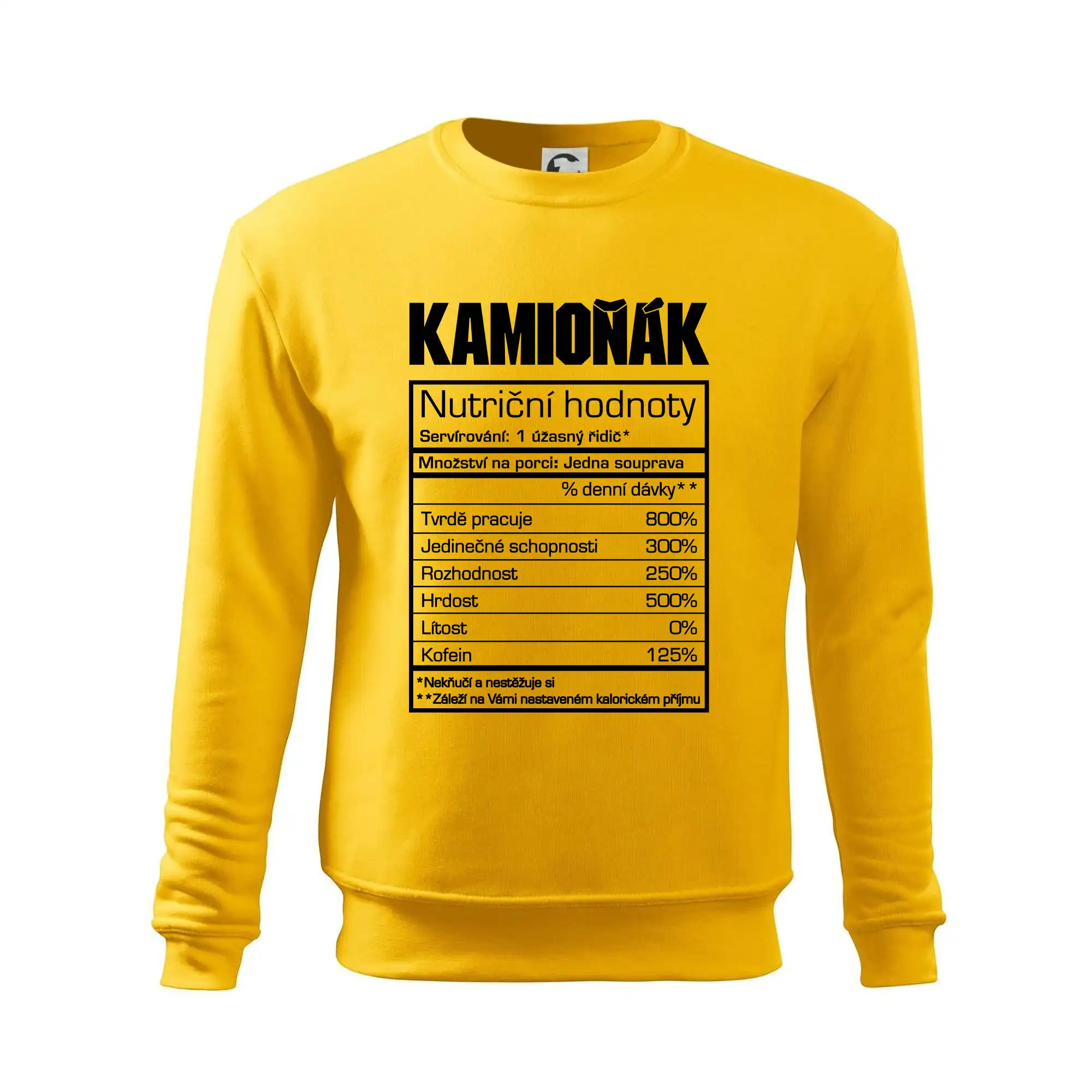 Nutriční hodnoty - Kamioňák