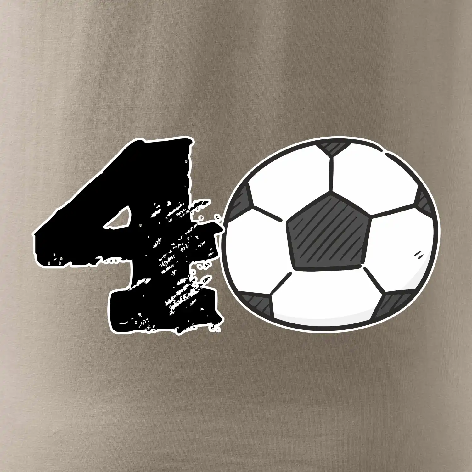 Fotbal kulaté narozeniny 40