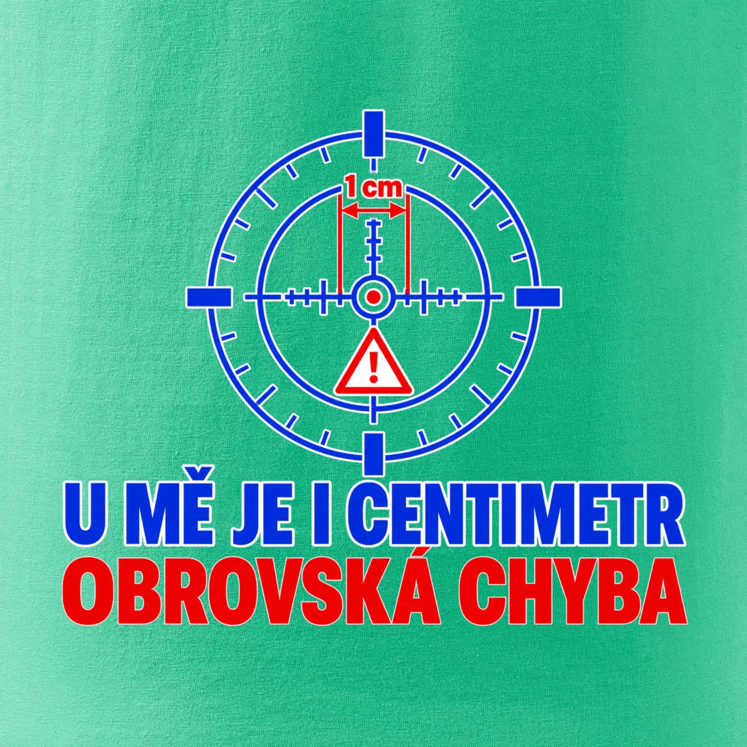 Geodet i centimetr je obrovská chyba