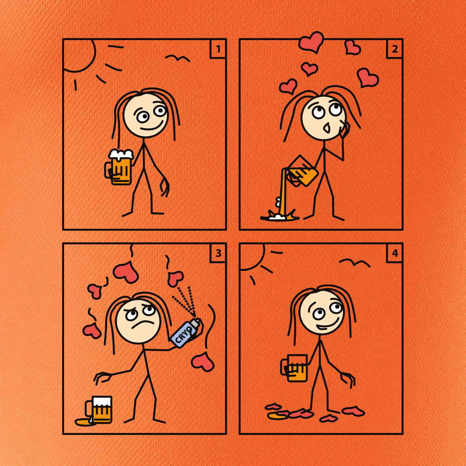 Láska já a pivo (Hana-creative)