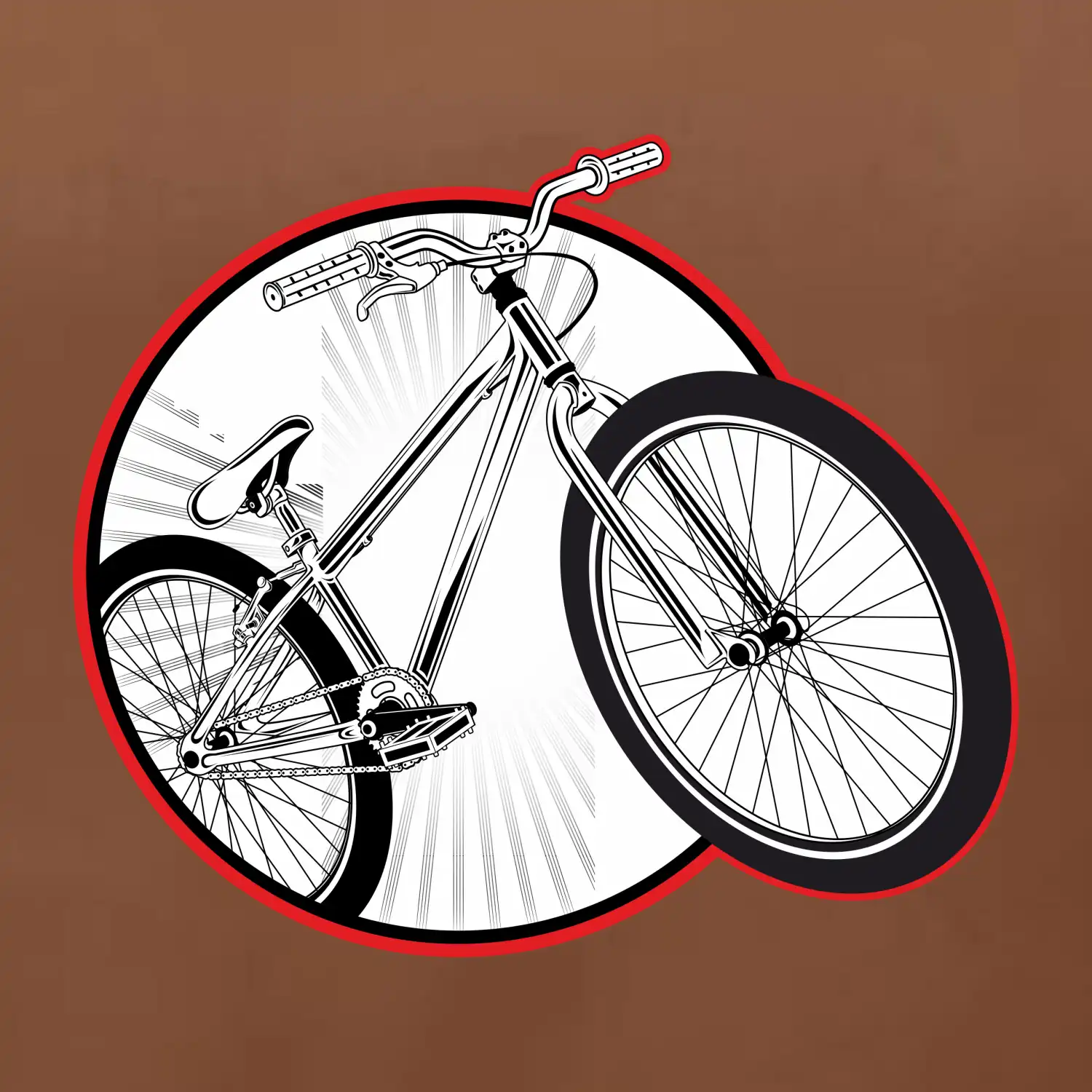 Downhill kolo v kruhu