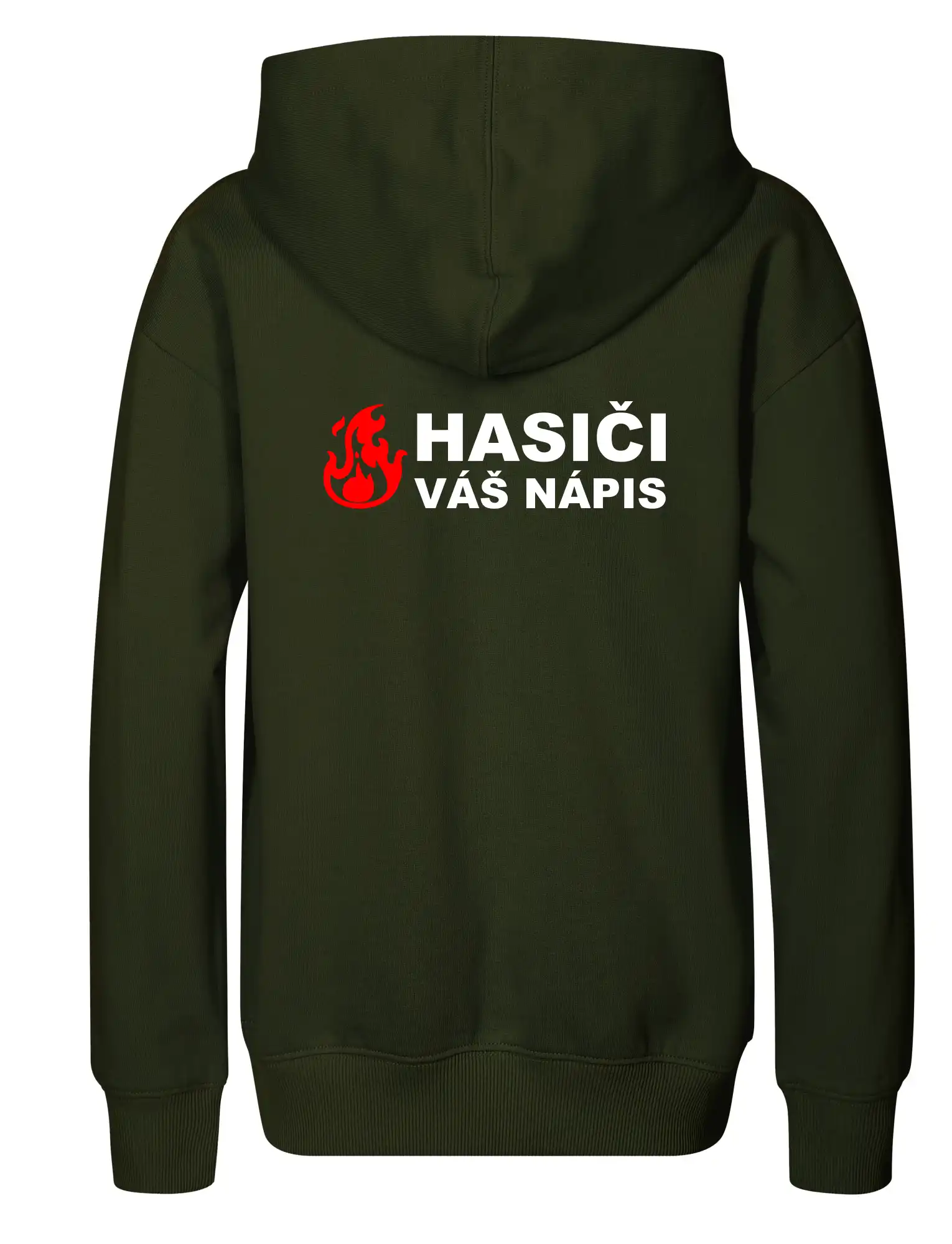Hasiči (oheň, název sboru - vlastní nápis)