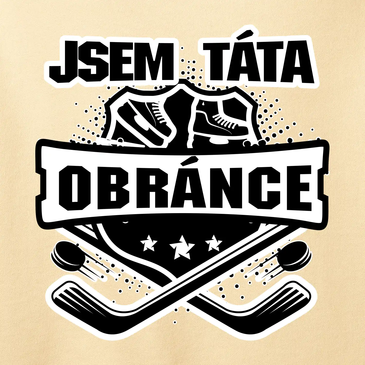 Hokejový erb - Táta obránce