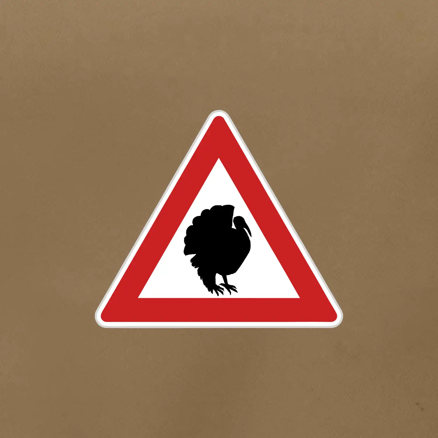 Dopravní značka - krocan