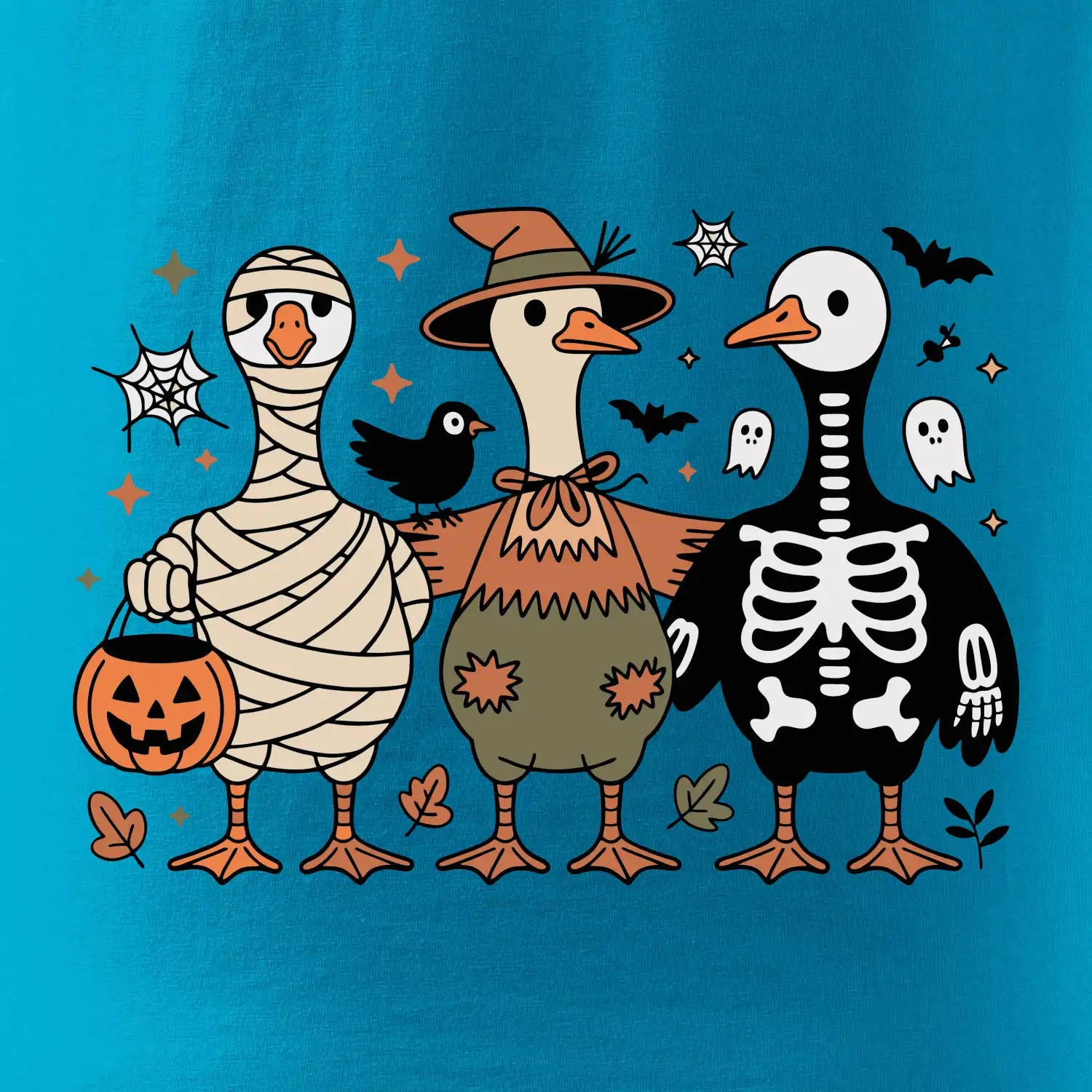 Halloweenské kachny