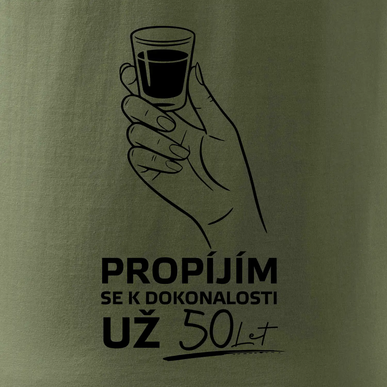 Panák alkoholu - propím se už 50 let