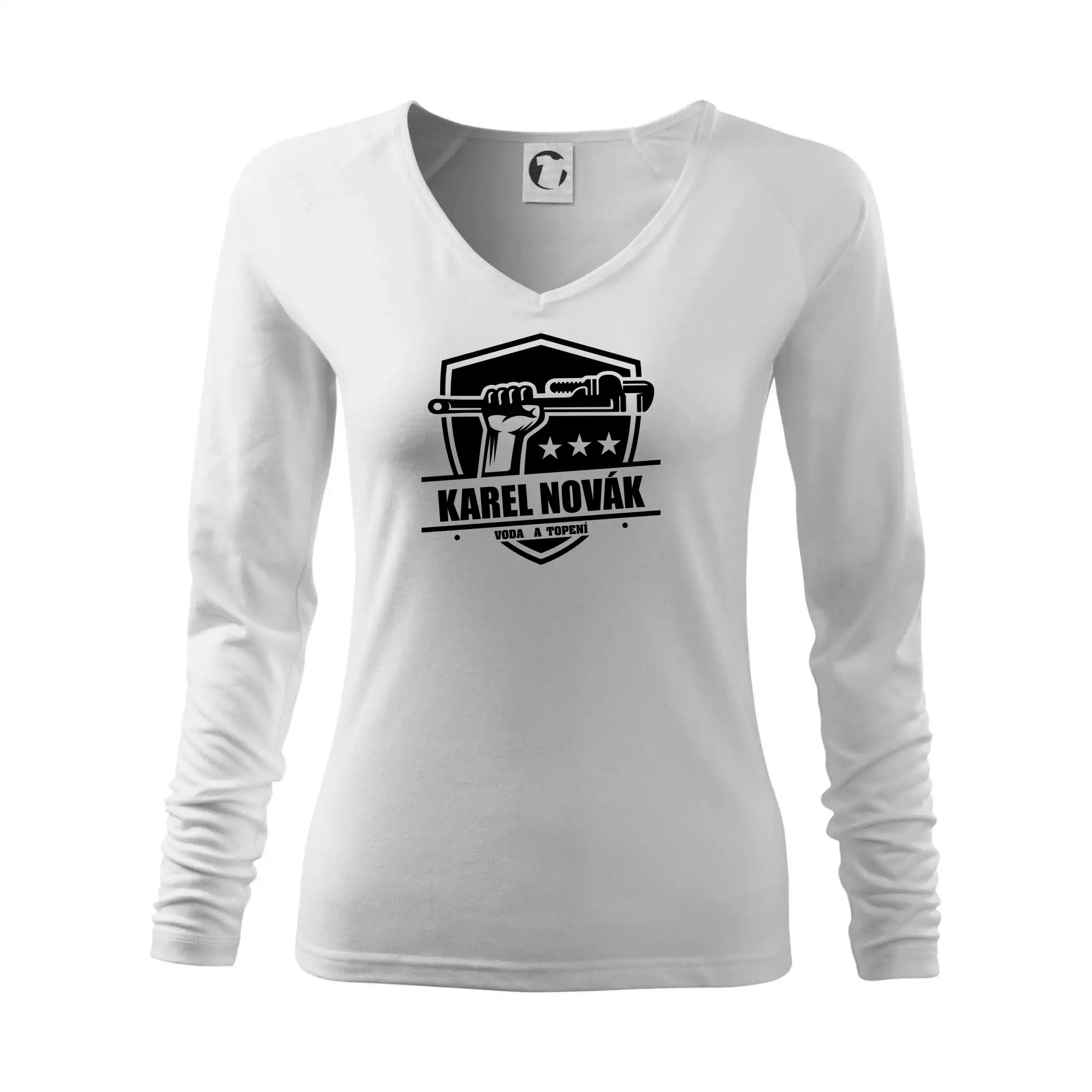 Instalatér - Erb vlastní nápis