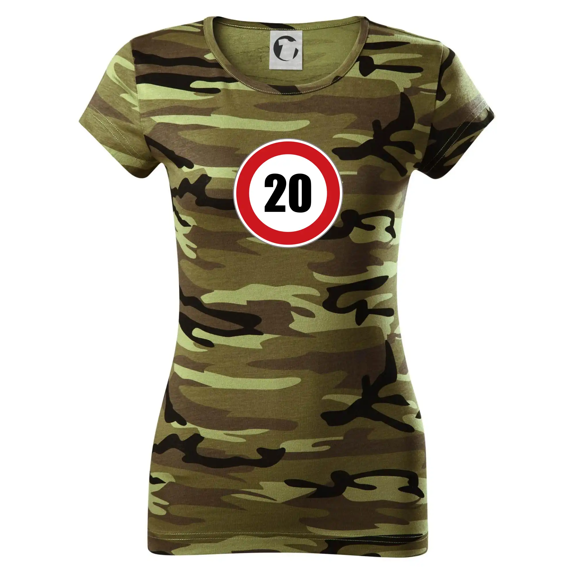 Dopravní značka - omezení rychlosti 20