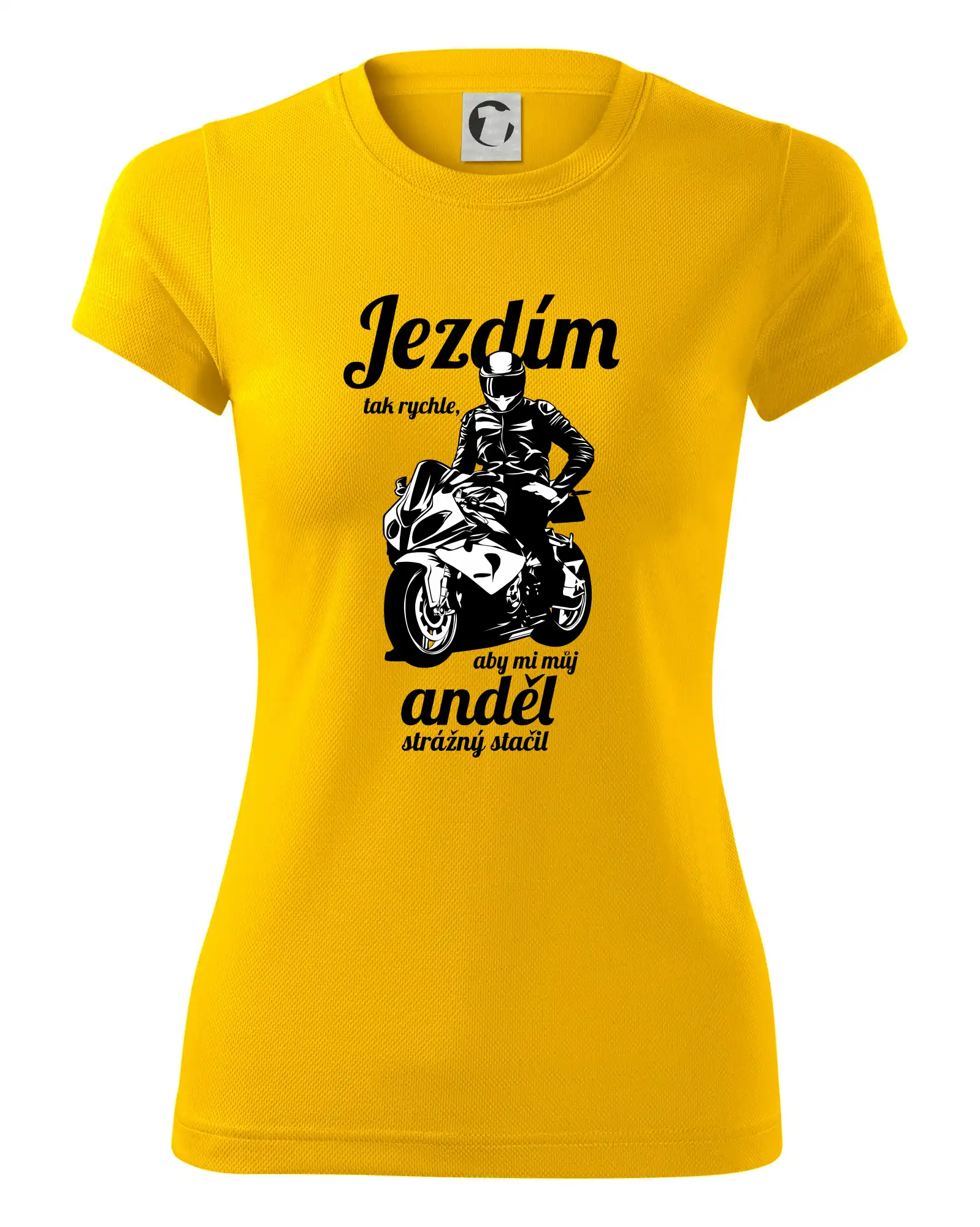 Silniční motorka - jezdím tak rychle, aby mi můj anděl strážný stačil