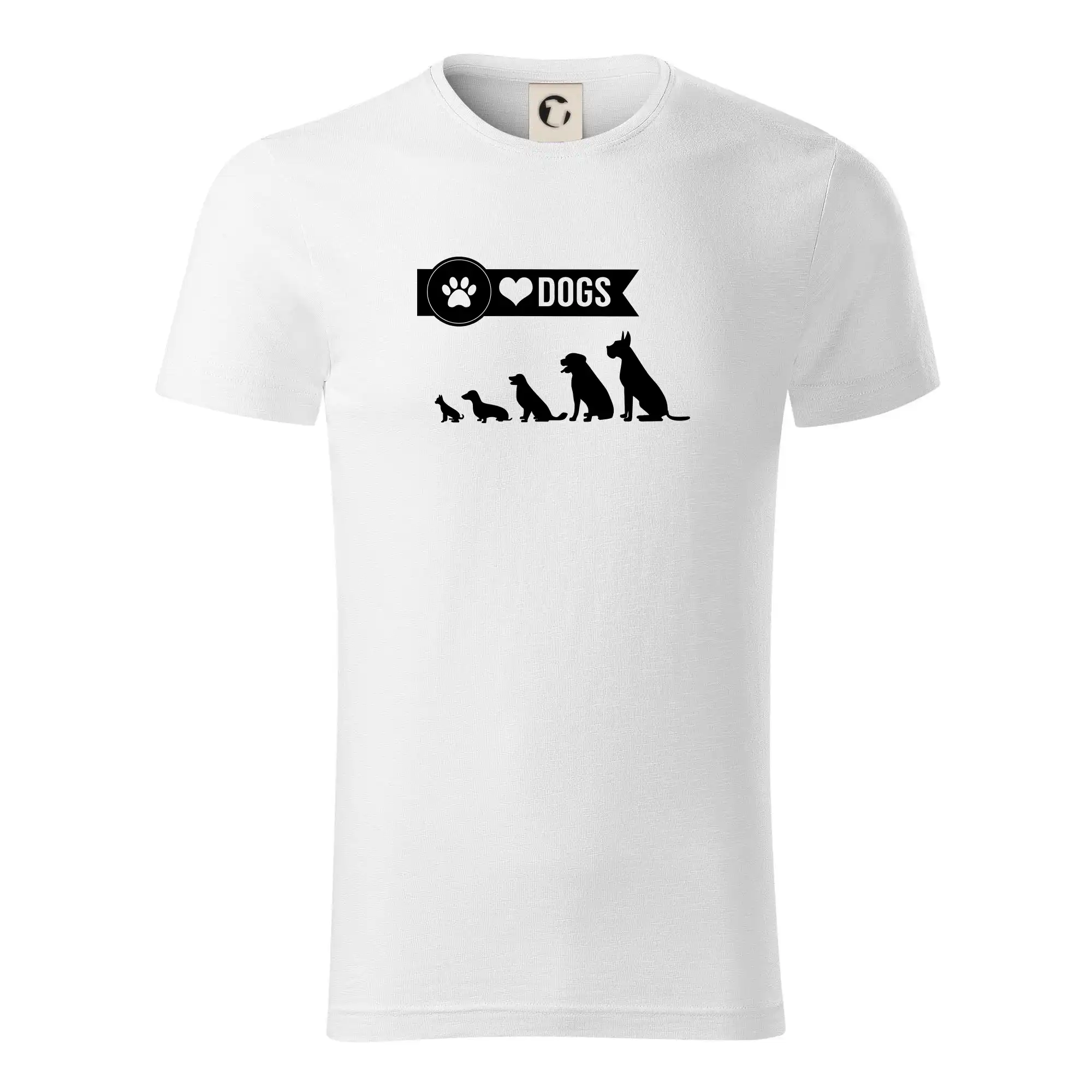 I love dogs - tlapka