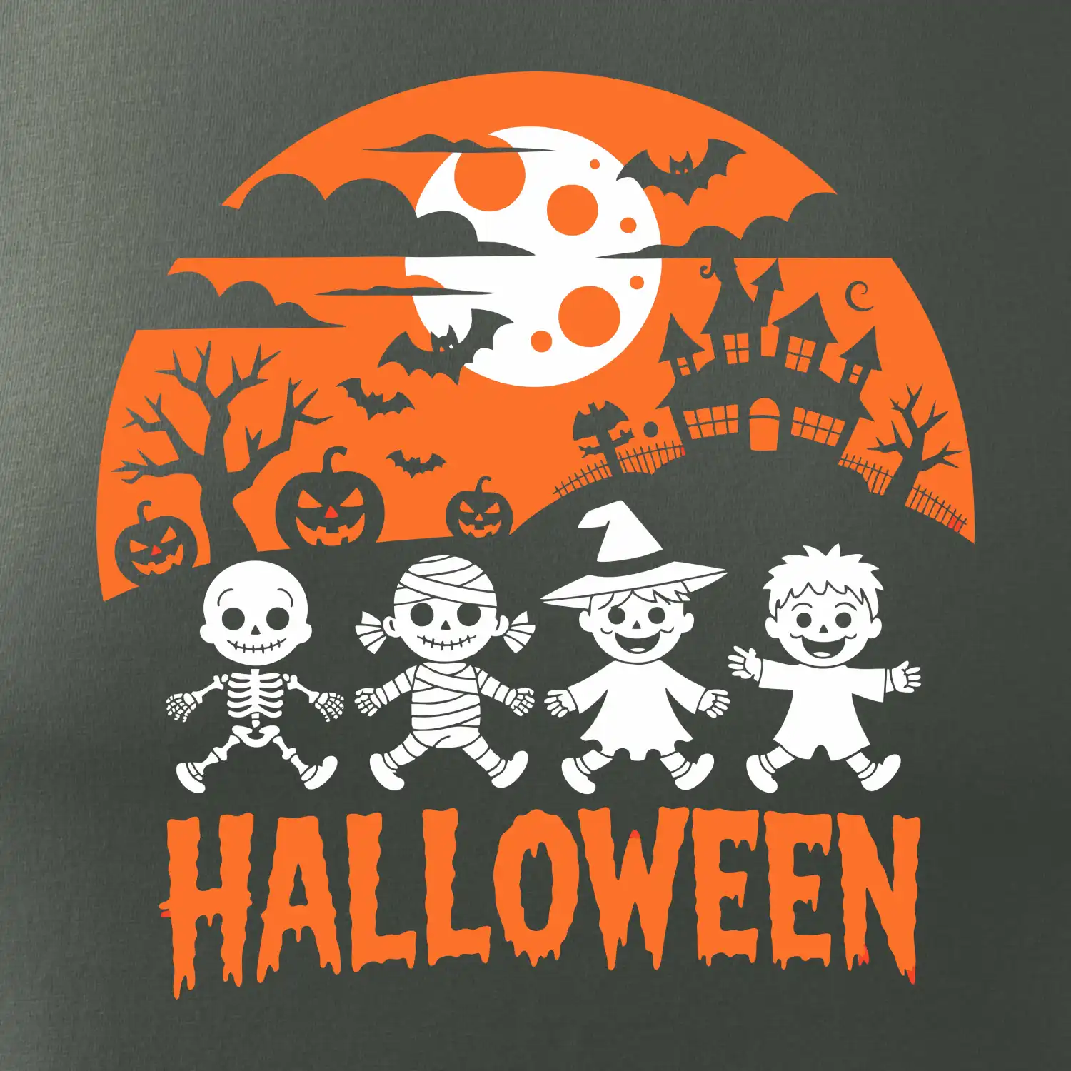 Dětské halloweenské triko