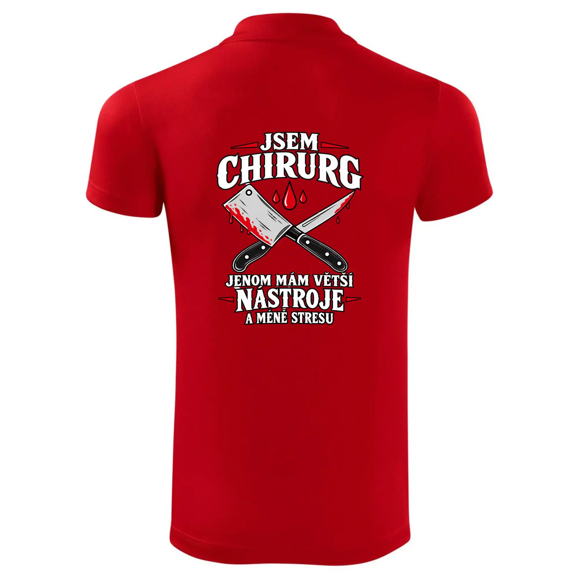 Řezník chirurg s většími nástroji