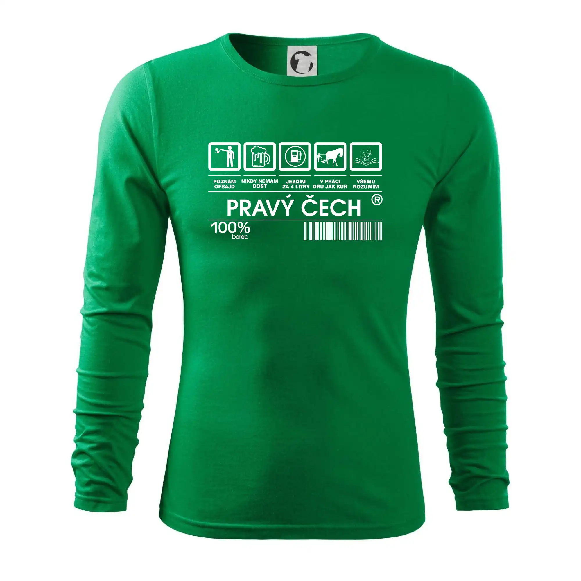 Čárový kód  - Pravý Čech