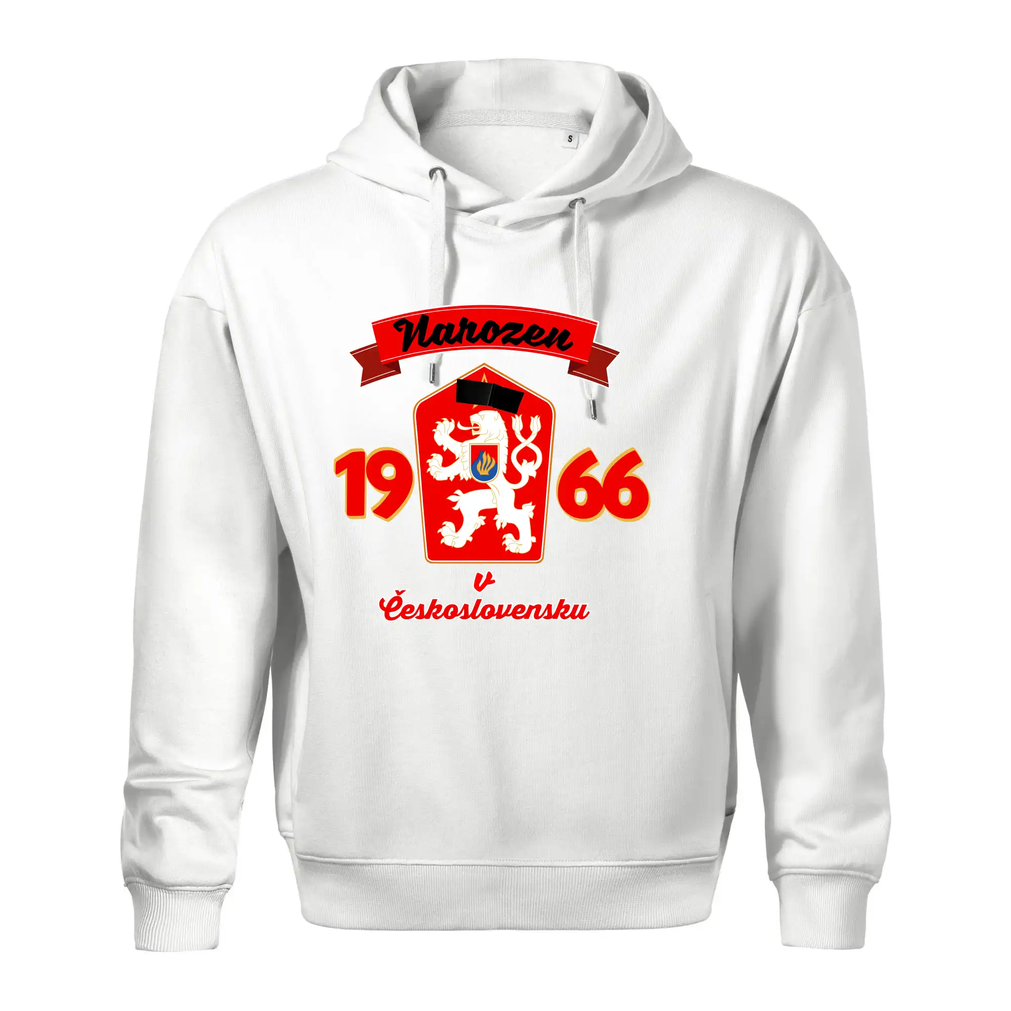 Narozen v Československu - Přelepený znak 1966