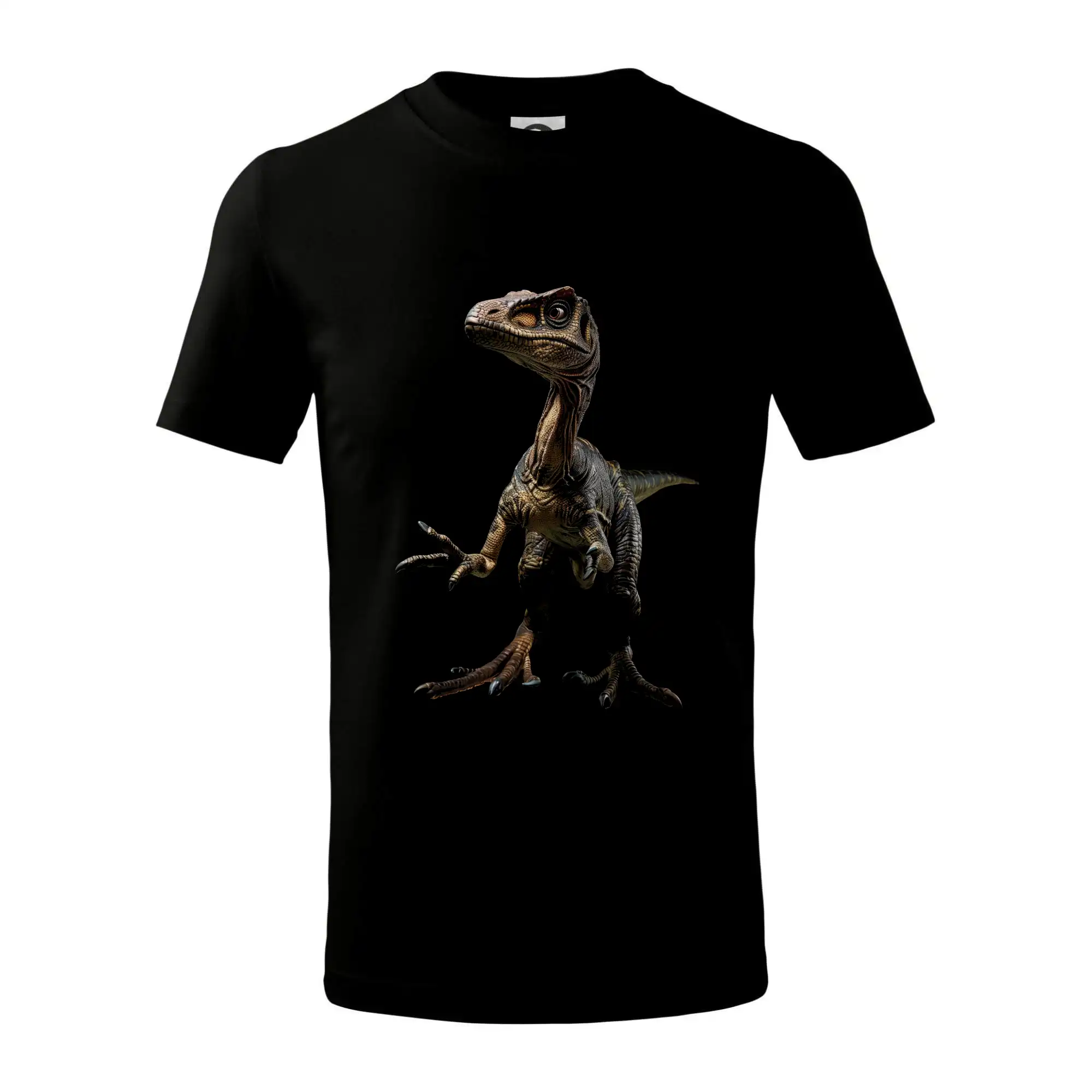 Velociraptor černá fotka