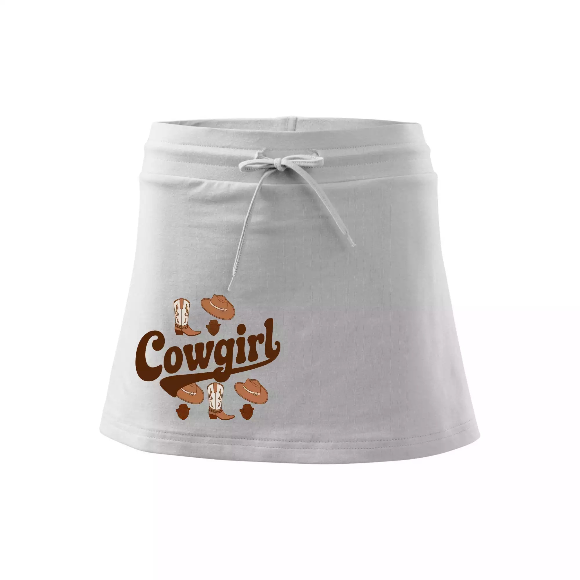 Cowgirl nápis a oblečení