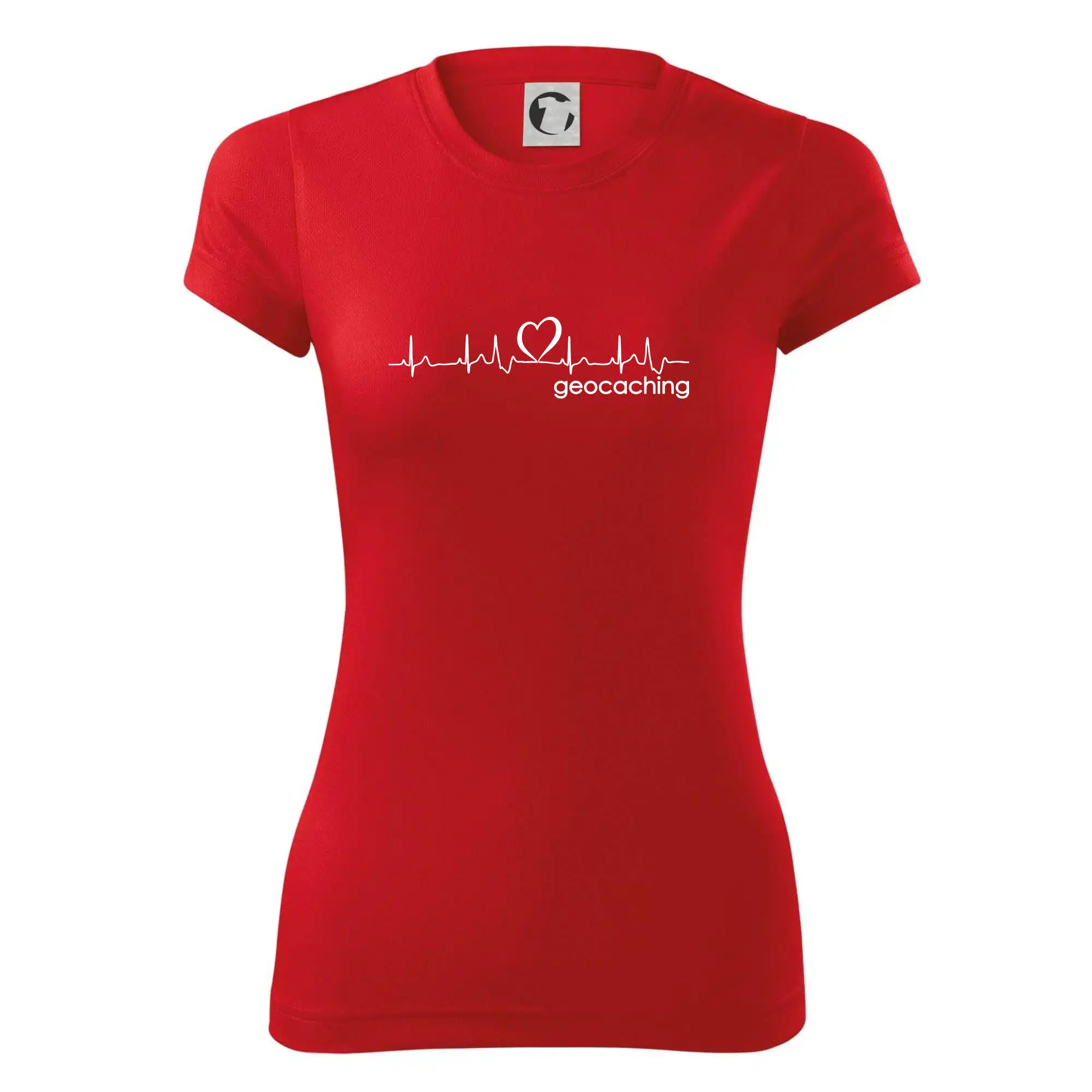 Moje srdce bije pro Geocaching -text