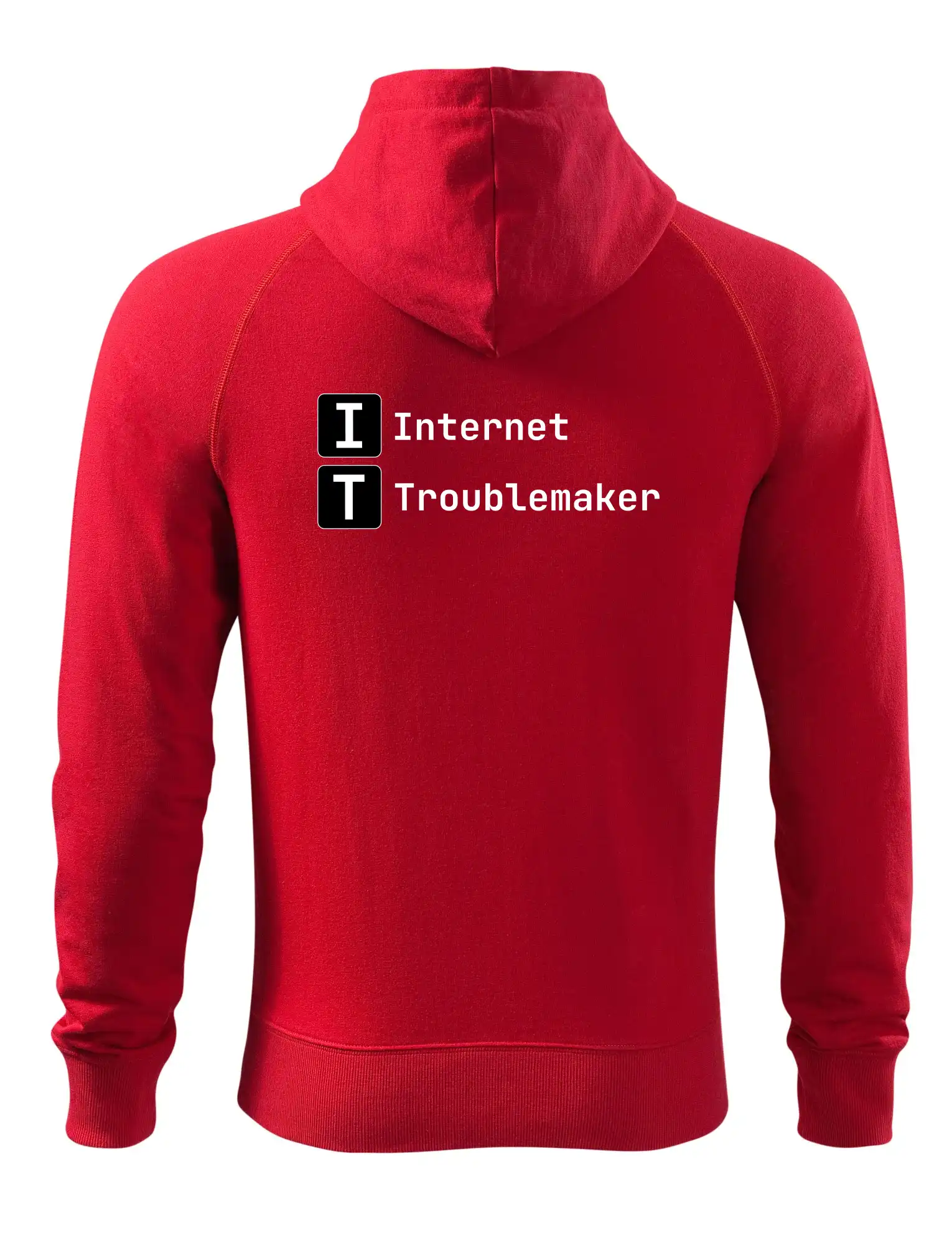IT Nápis Internet Troublemaker