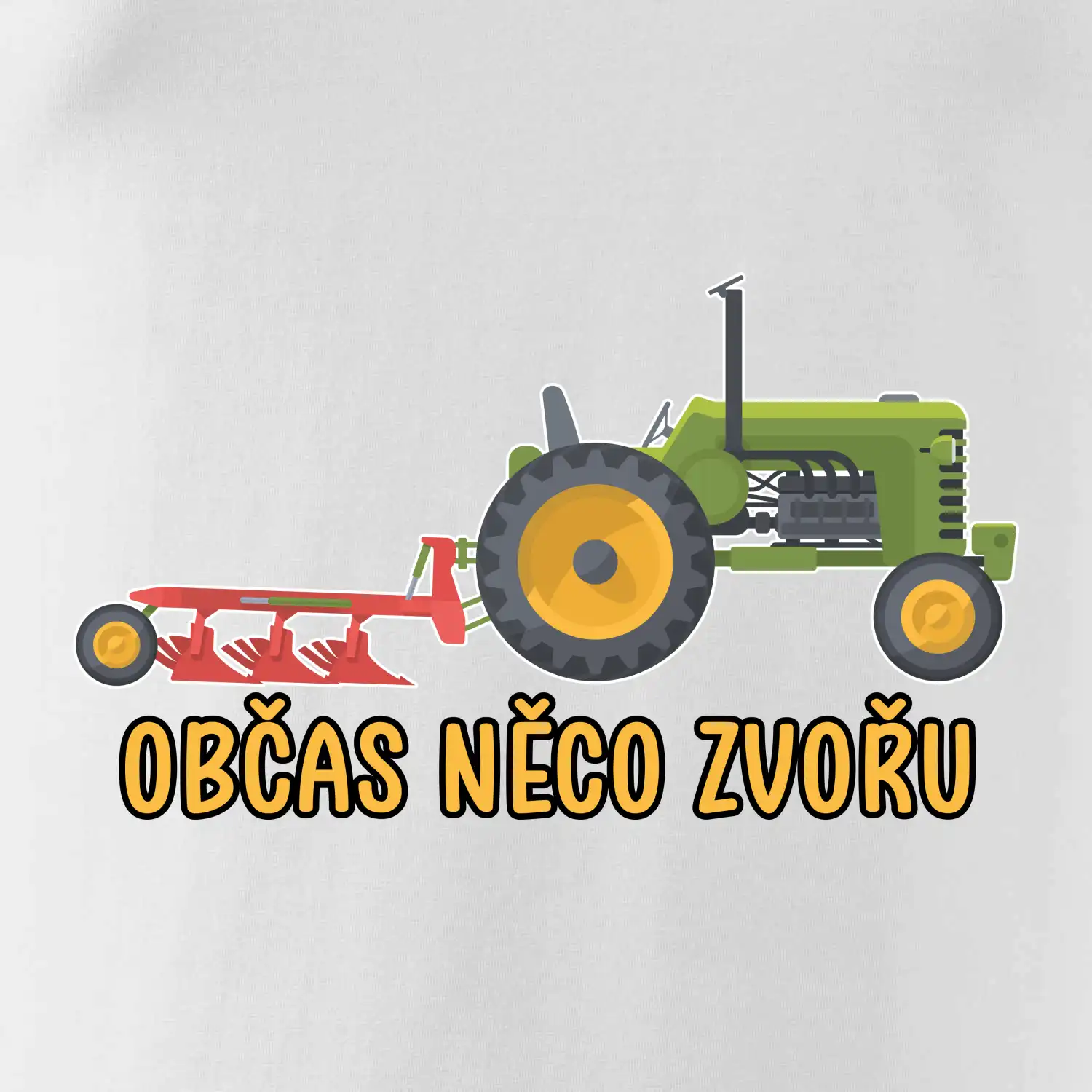 Traktor občas něco zvoře
