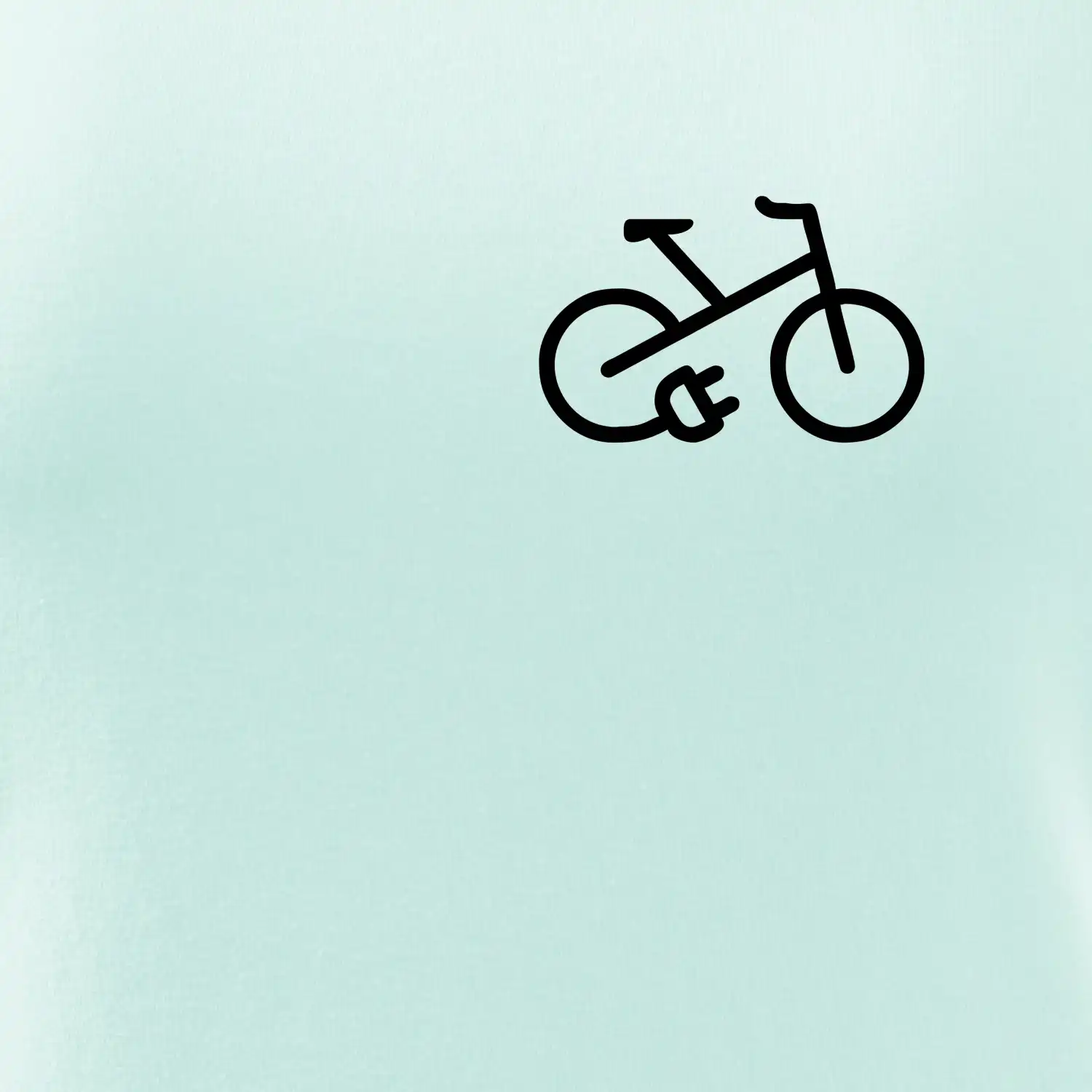 Obrázek kola na prsu ebike