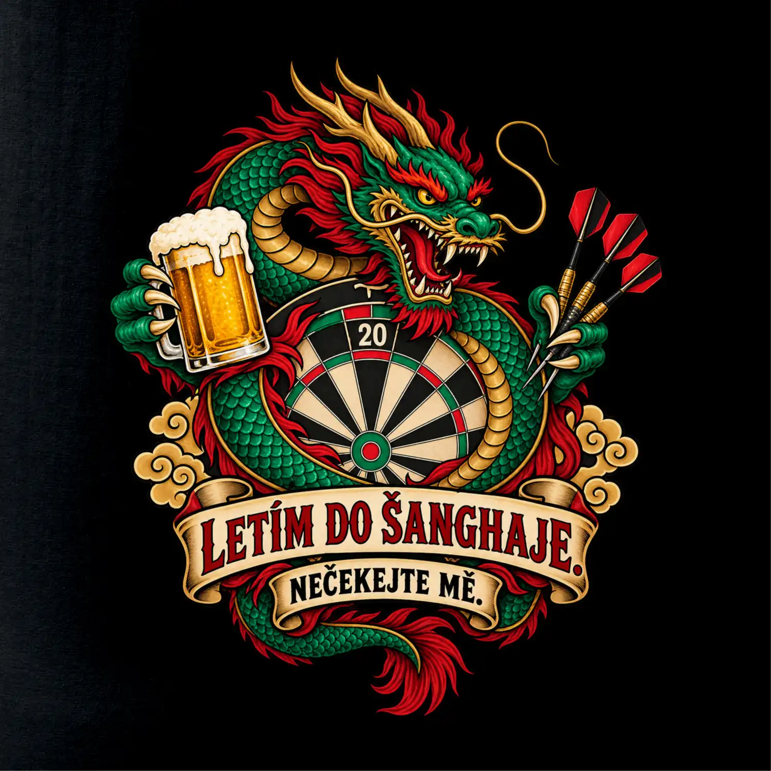 Letím do šanghaje - Nečekejte mě