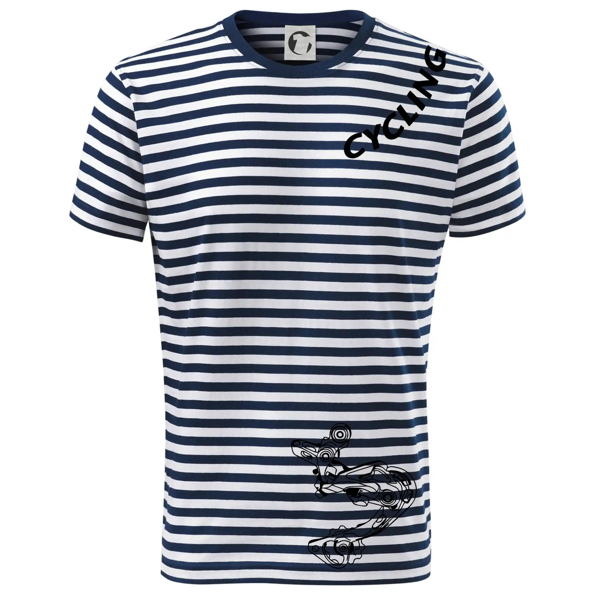 Cycling nápis šikmo